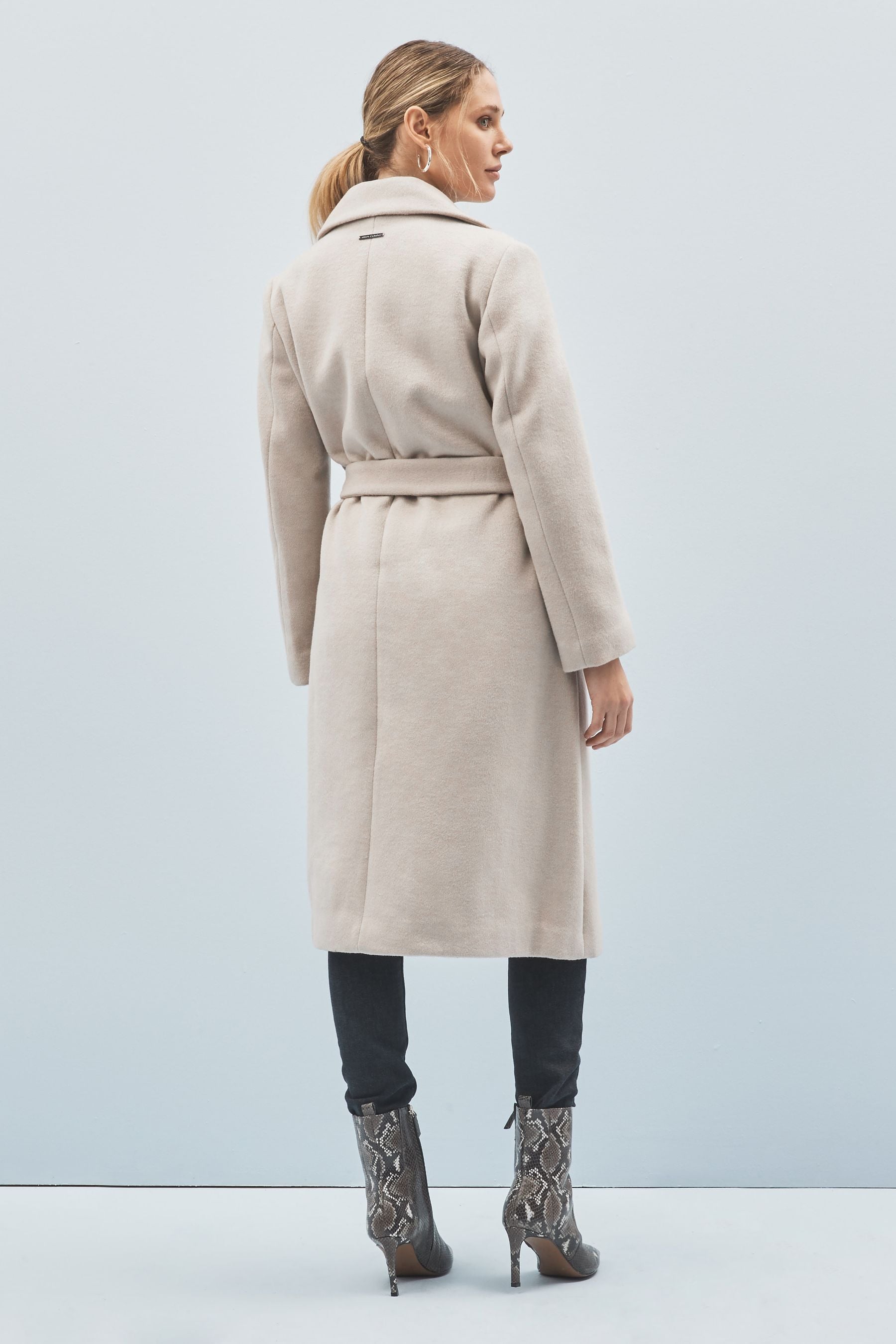 Buy Armani Exchange Wool Trench Coat from Next Luxembourg