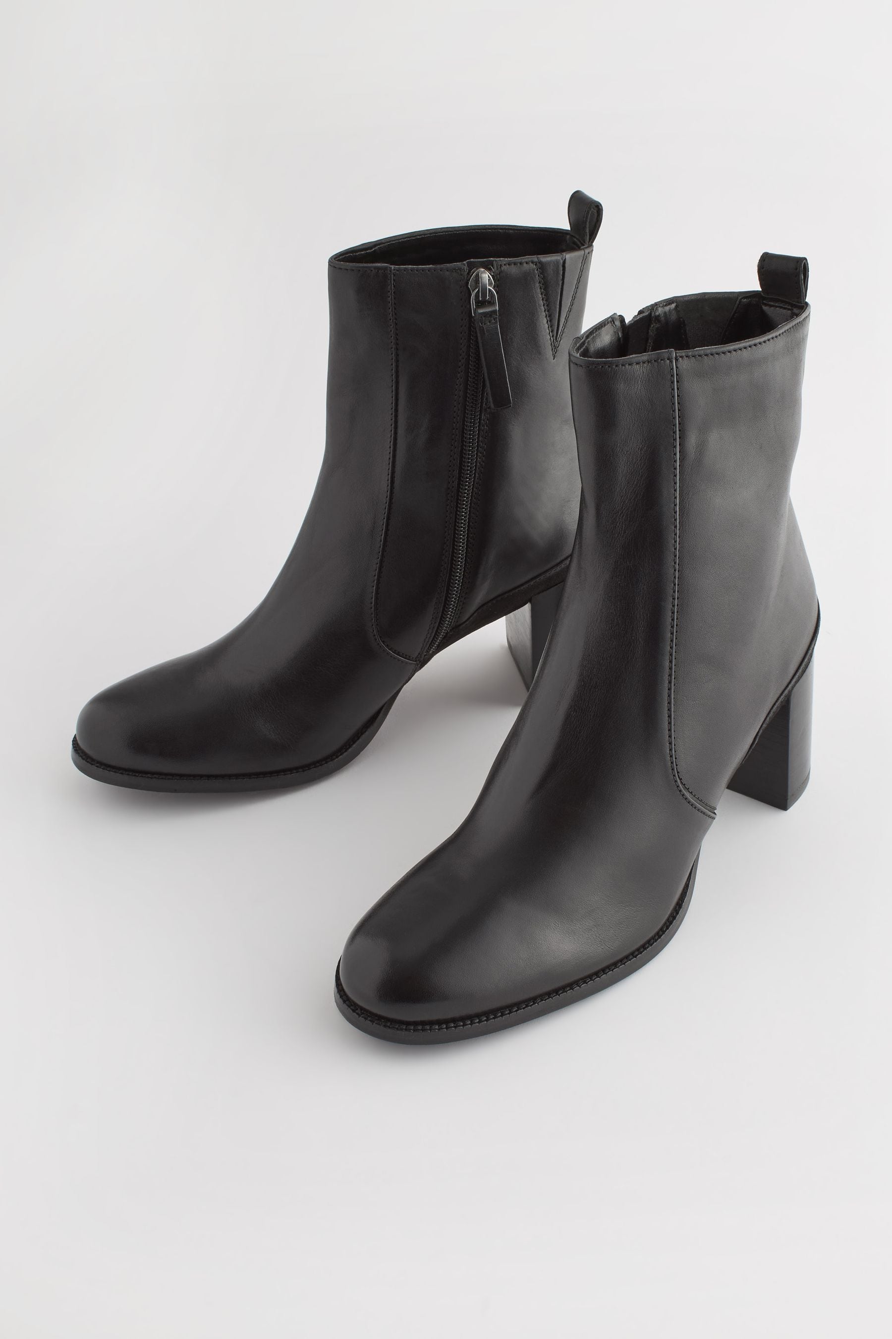 Next womens boots black on sale