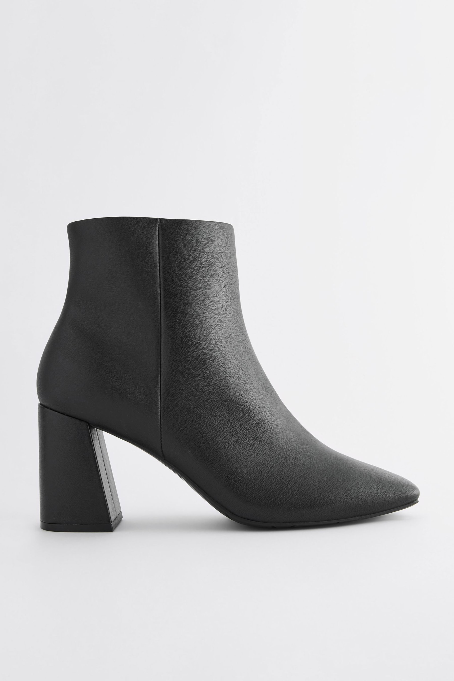 Black Forever Comfort® With Motionflex Square Toe Ankle Boots - Image 2 of 5