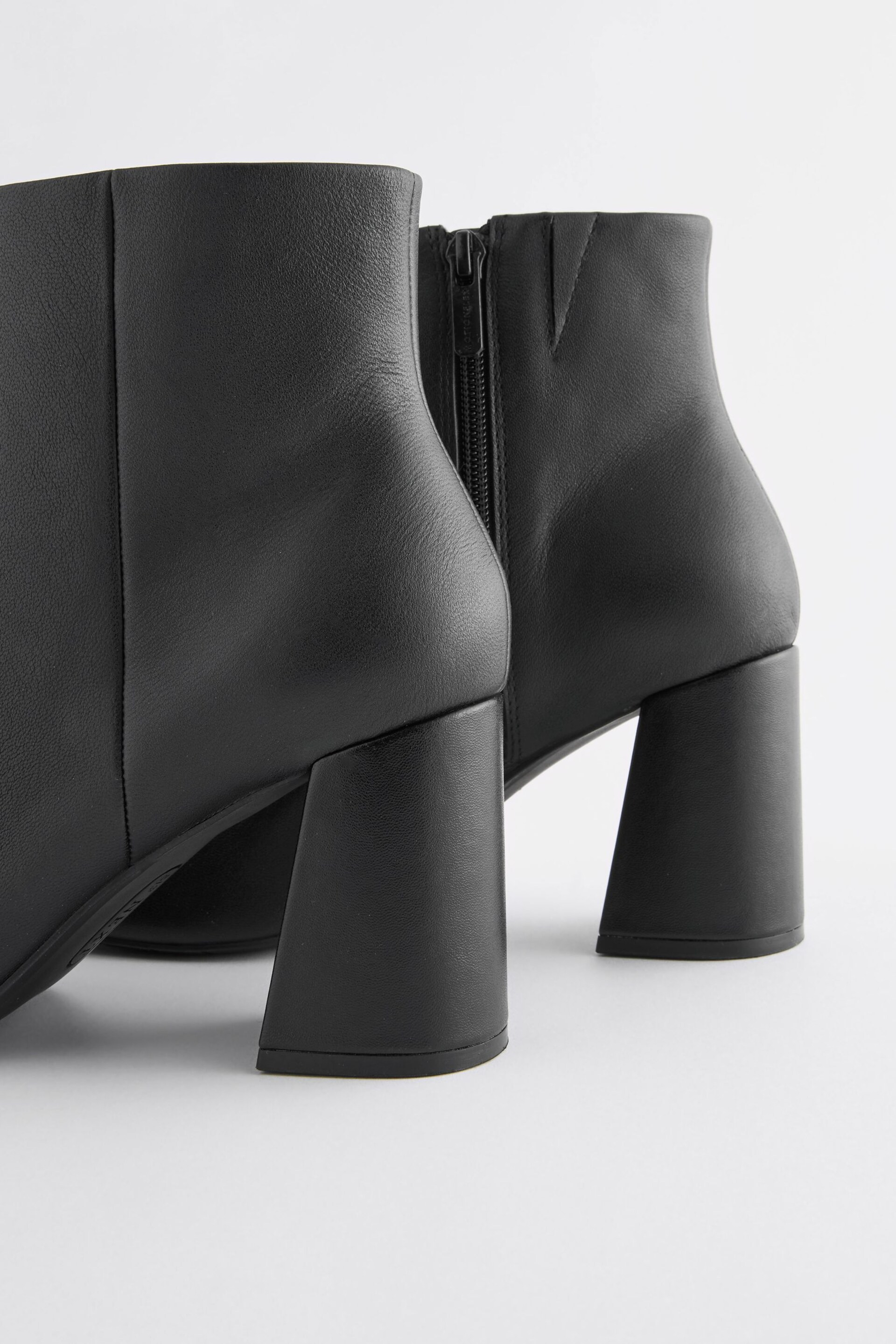 Black Forever Comfort® With Motionflex Square Toe Ankle Boots - Image 4 of 5