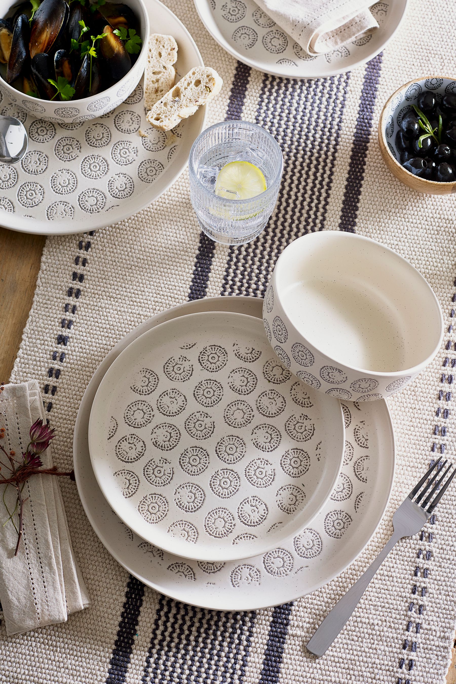Geo dinner set shop