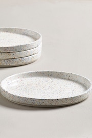 Set of 4 Multi Speckle Side Plates - Image 2 of 4