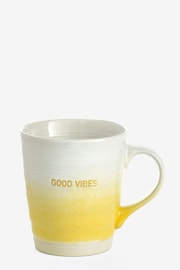 Yellow Good Vibes Glazed Mug - Image 3 of 3