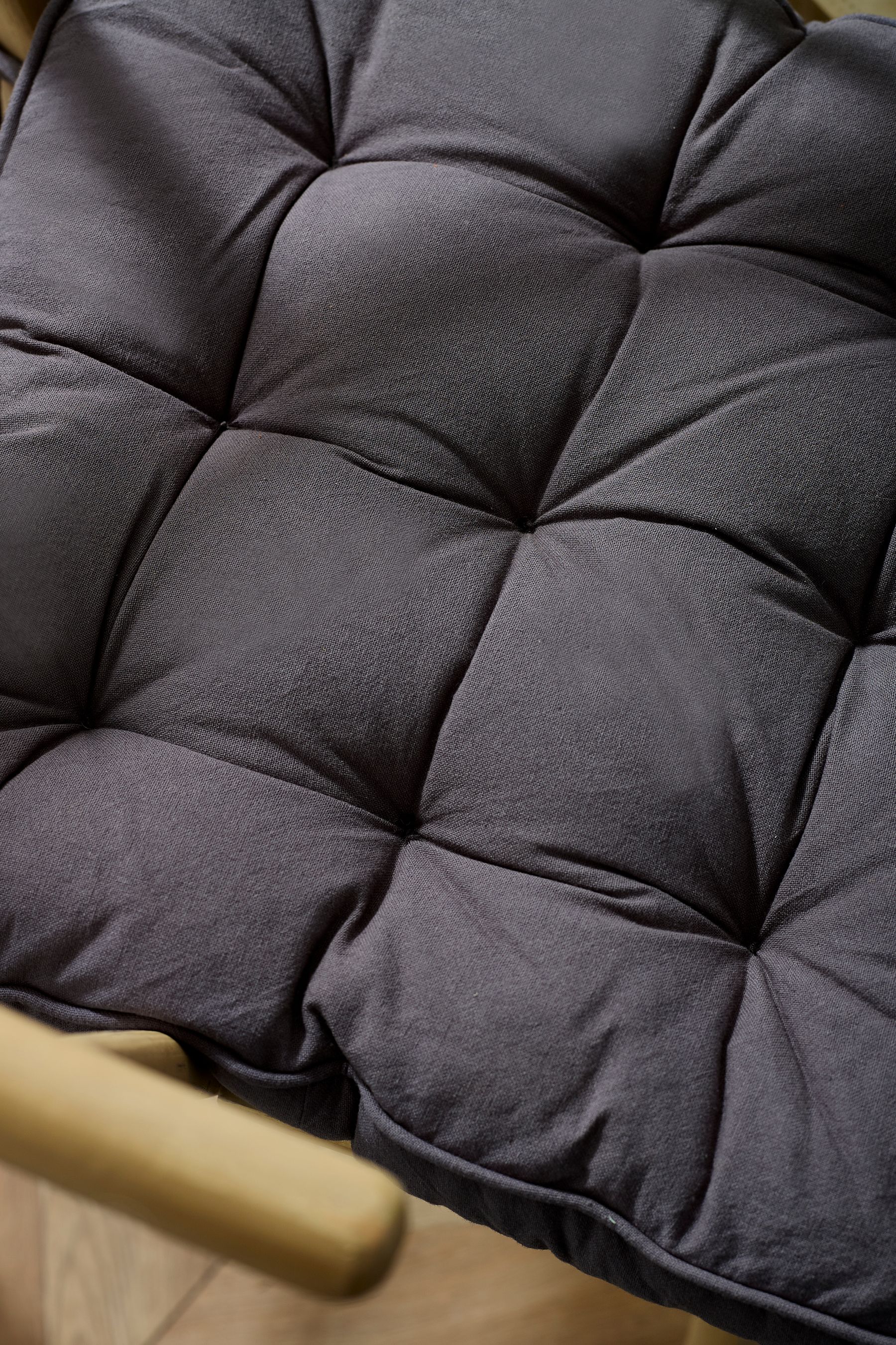 Charcoal grey seat pads new arrivals