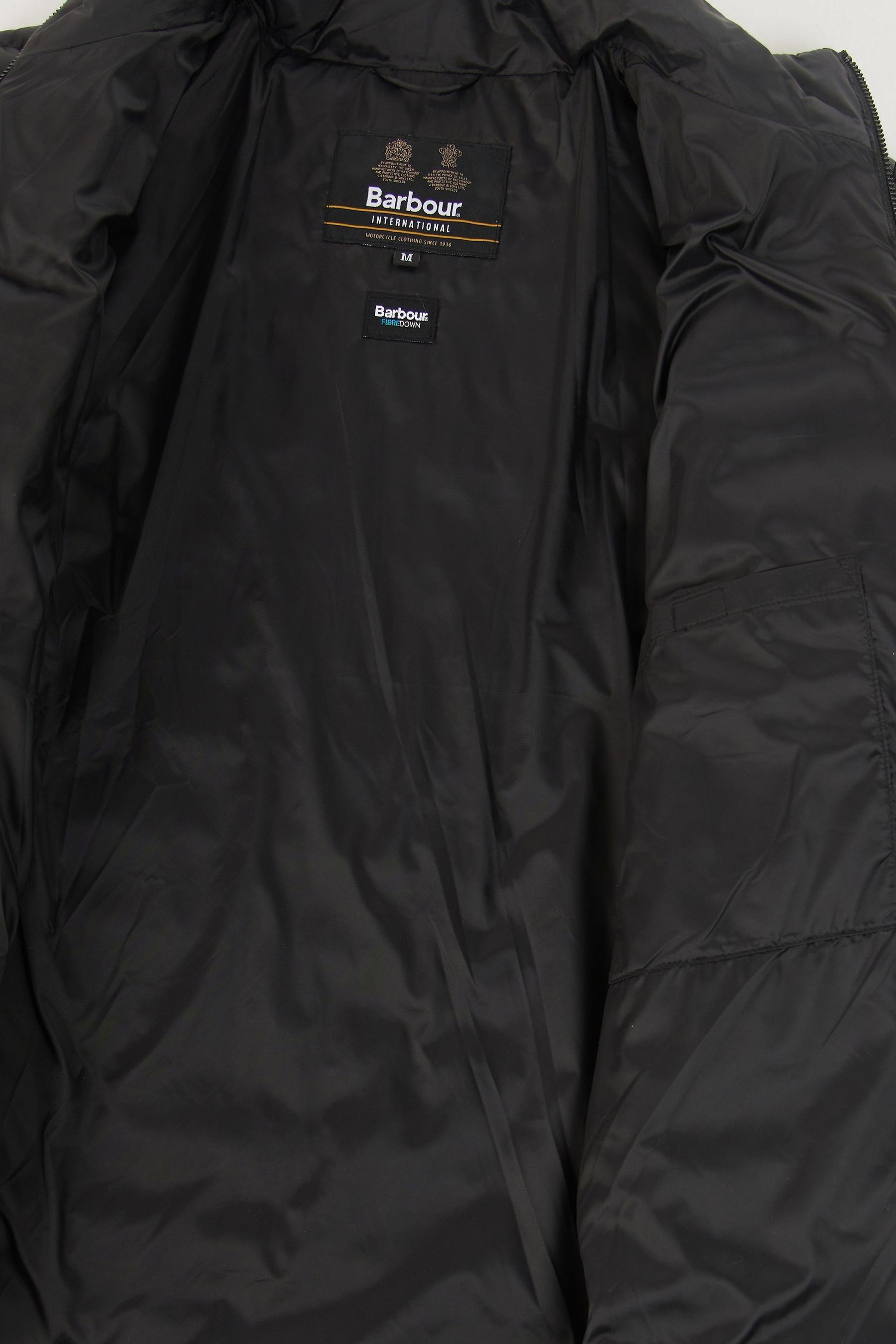Buy Barbour International Racer Impeller Quilted Black Jacket from Next Ireland