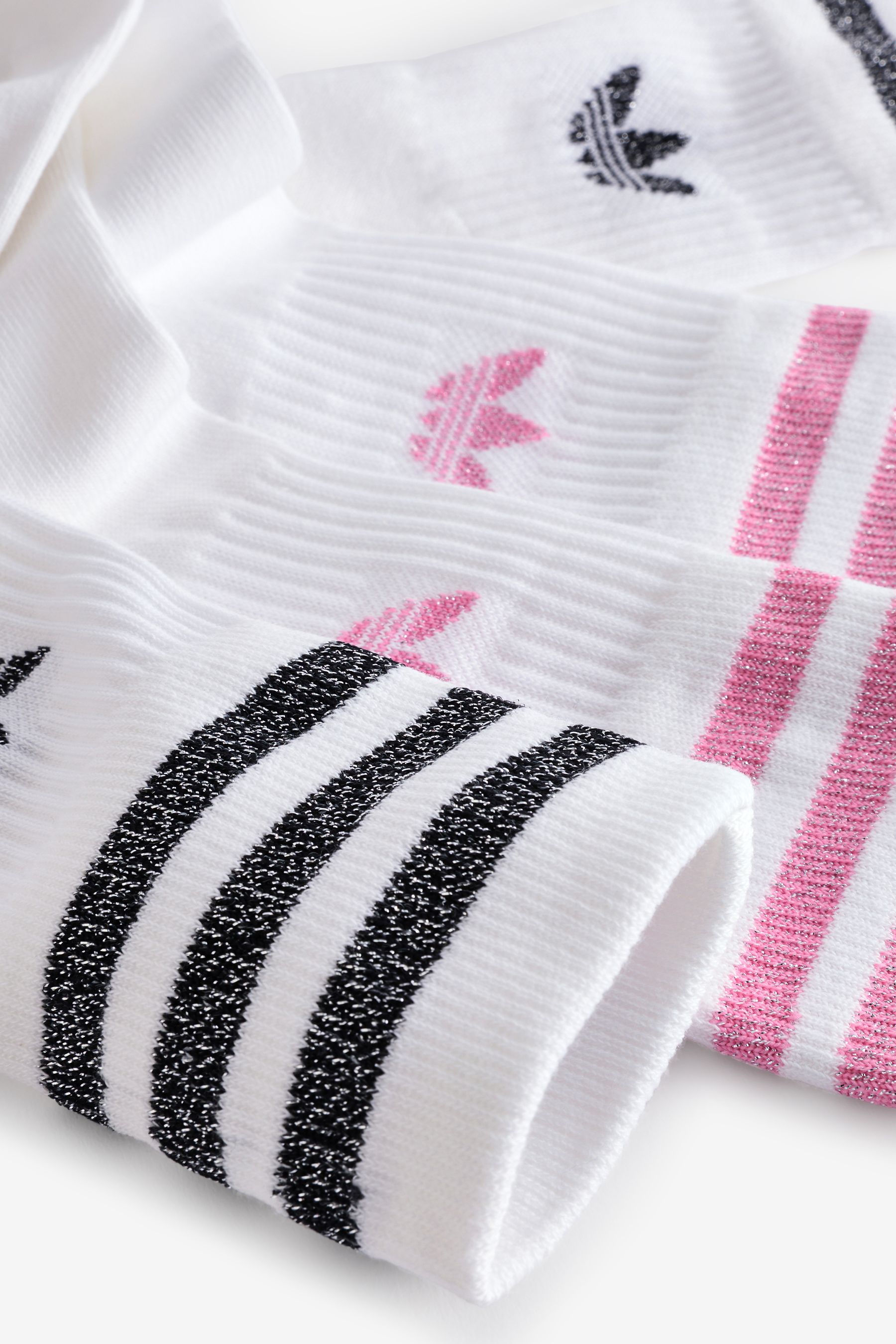 Sparkly pink adidas on sale