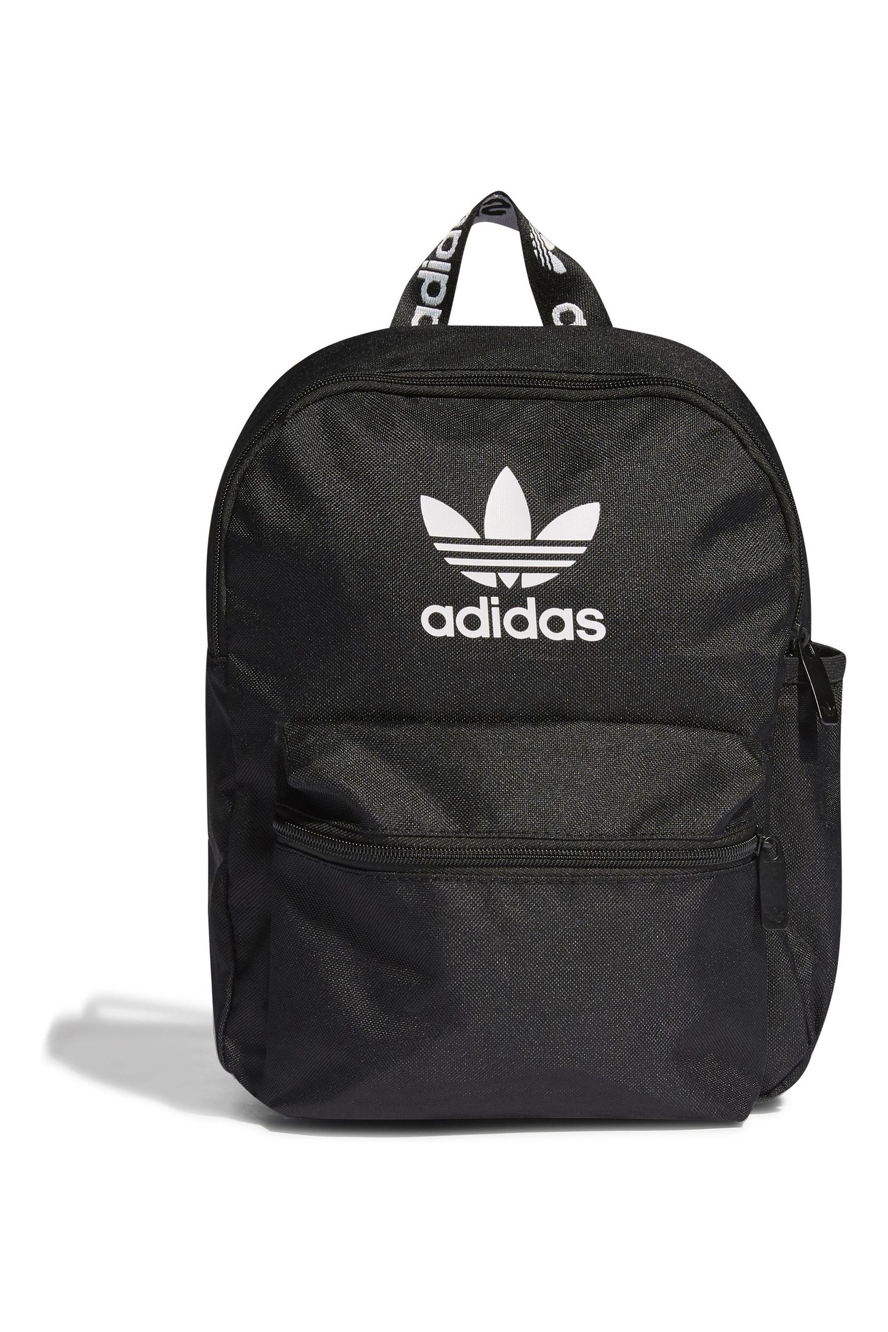 Adidas small black backpack clearance