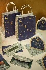 Set of 6 Navy Eid Cards - Image 3 of 4