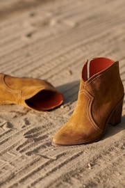 Penelope Chilvers Suede Cassidy Western Ankle Boots - Image 4 of 5