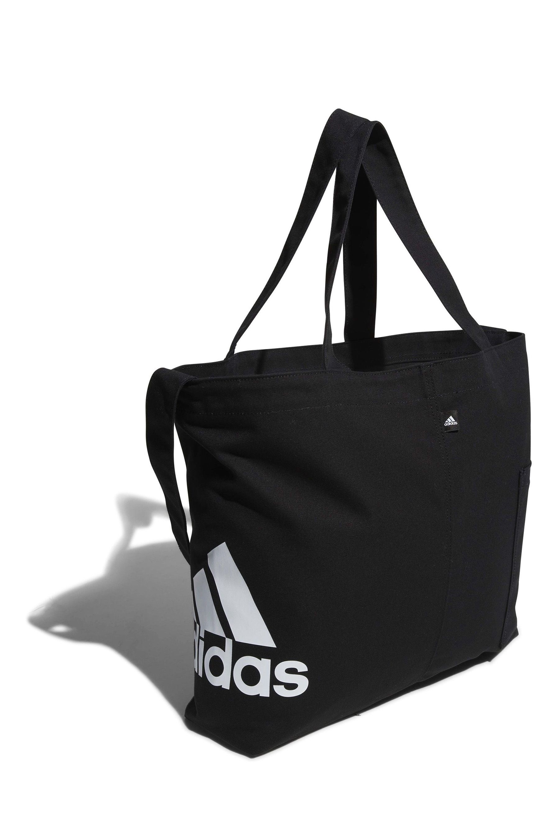 Buy adidas Black Adult Canvas Tote Bag from Next Luxembourg