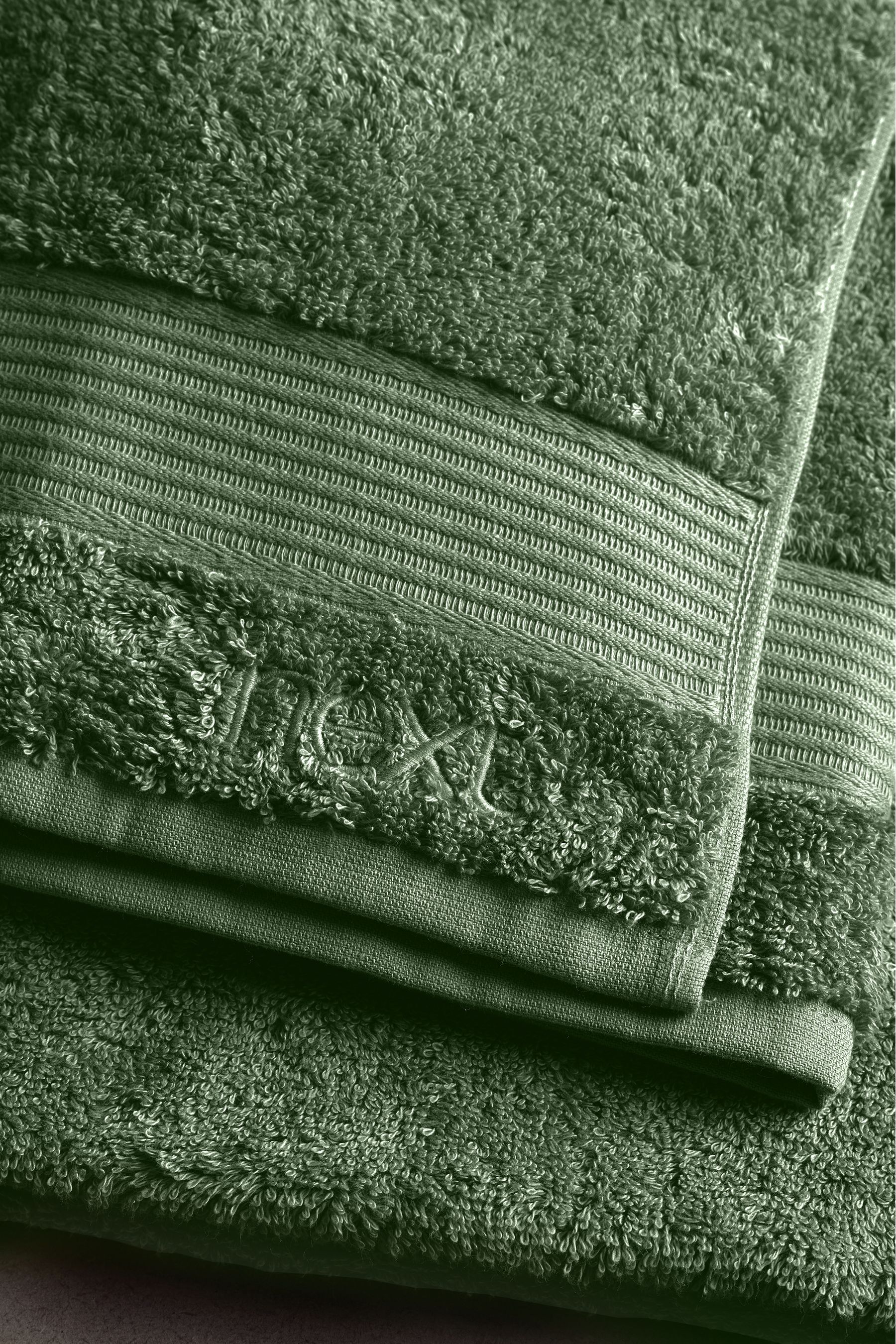 Buy Green Ivy Egyptian 100 Cotton Towel from Next Ireland