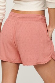 Superdry Pink Vintage Beach Shorts - Image 2 of 5