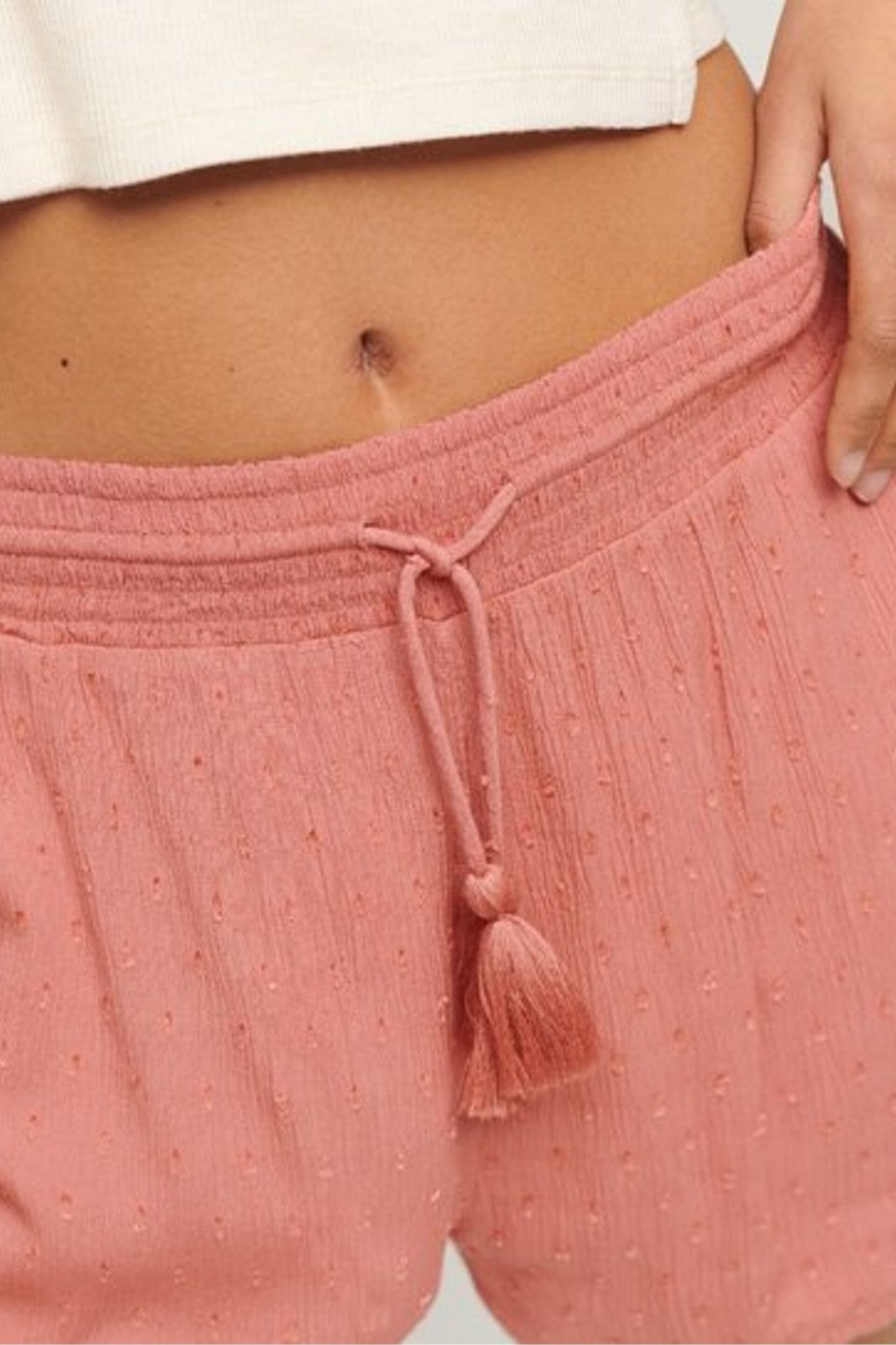 Superdry Pink Vintage Beach Shorts - Image 4 of 5