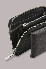 Whistles Black Bibi Zip Purse - Image 4 of 4