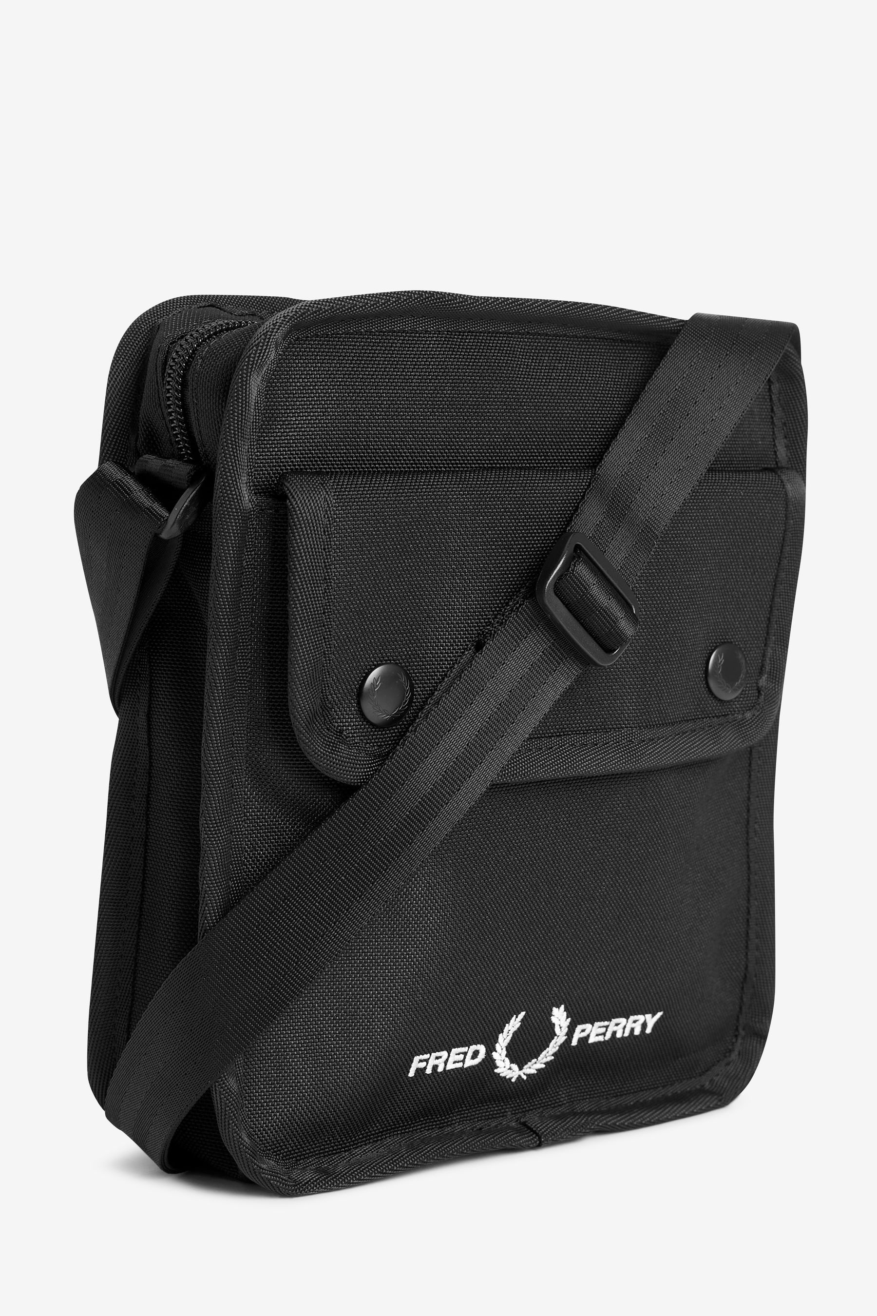 Buy Fred Perry Black Crossbody Bag from Next Luxembourg