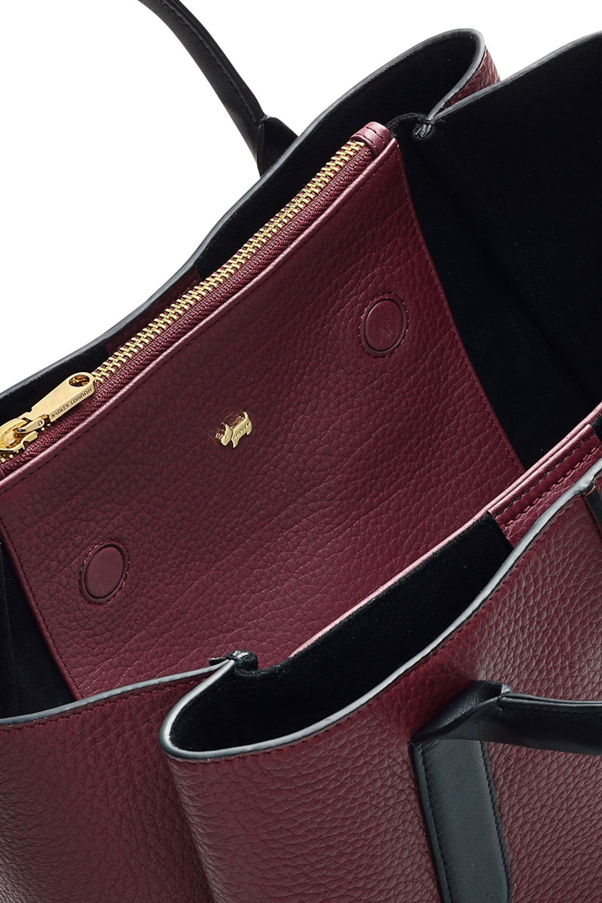 Radley London Red Hillgate Place Medium Grab Multiway Bag - Image 3 of 4