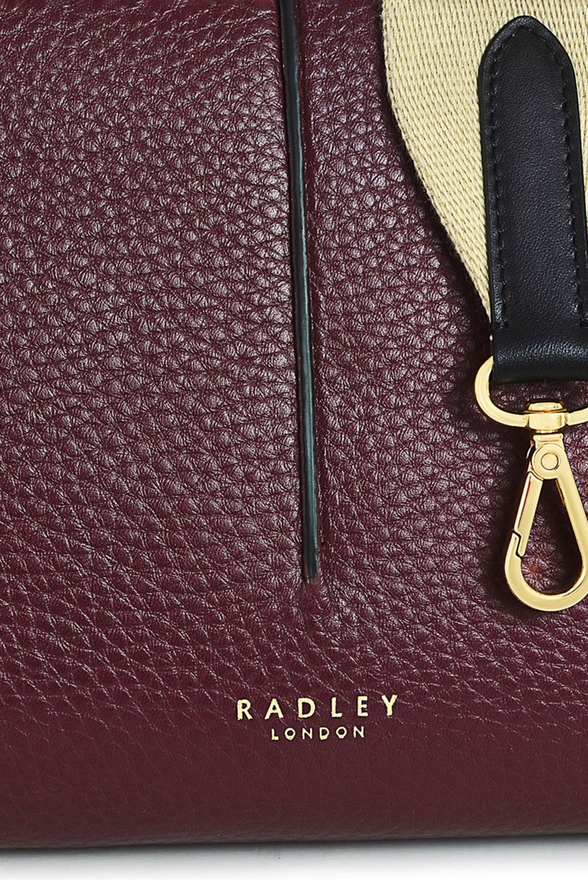 Radley London Red Hillgate Place Medium Ziptop Crossbody Bag - Image 4 of 4