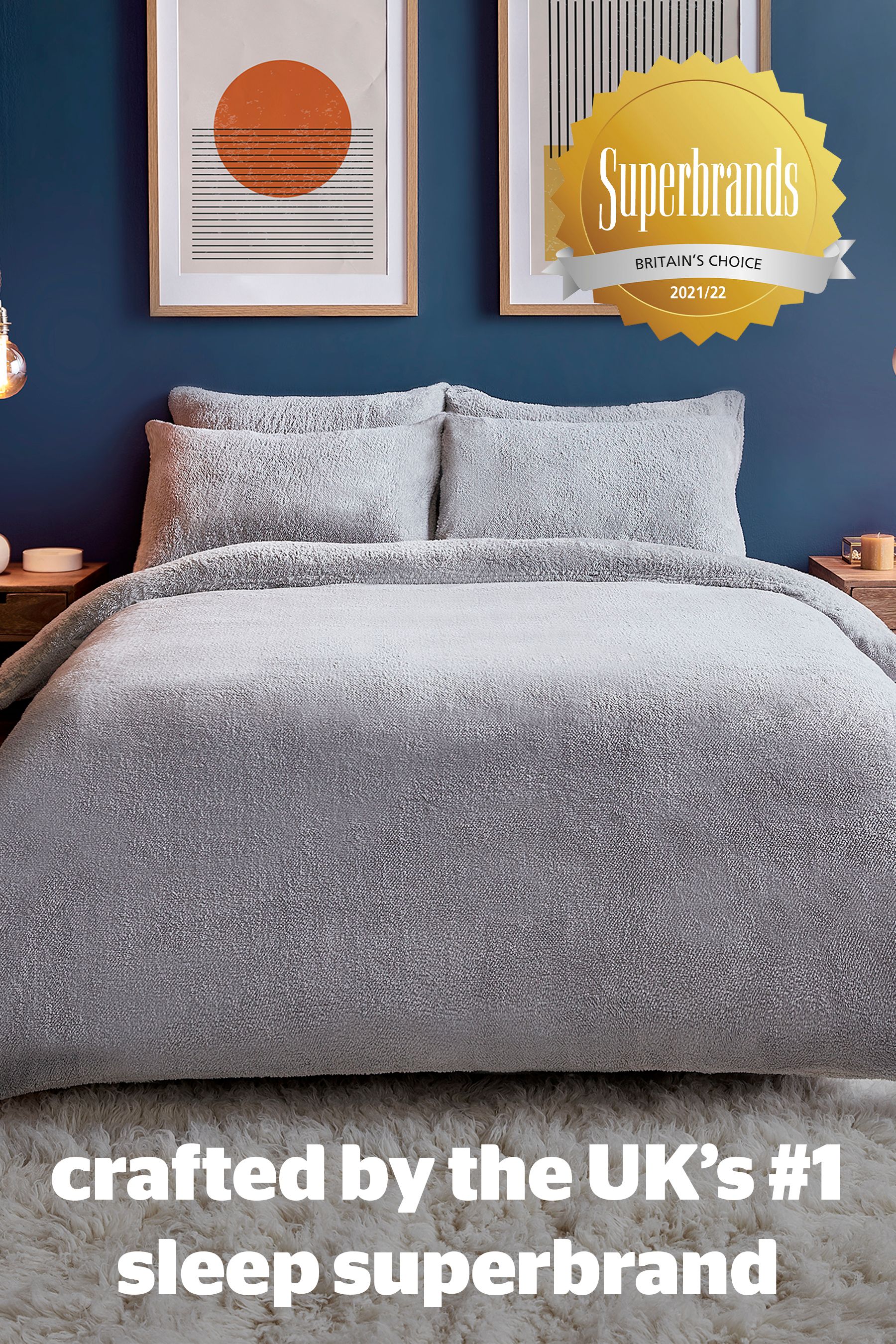 Silver fleece bedding online