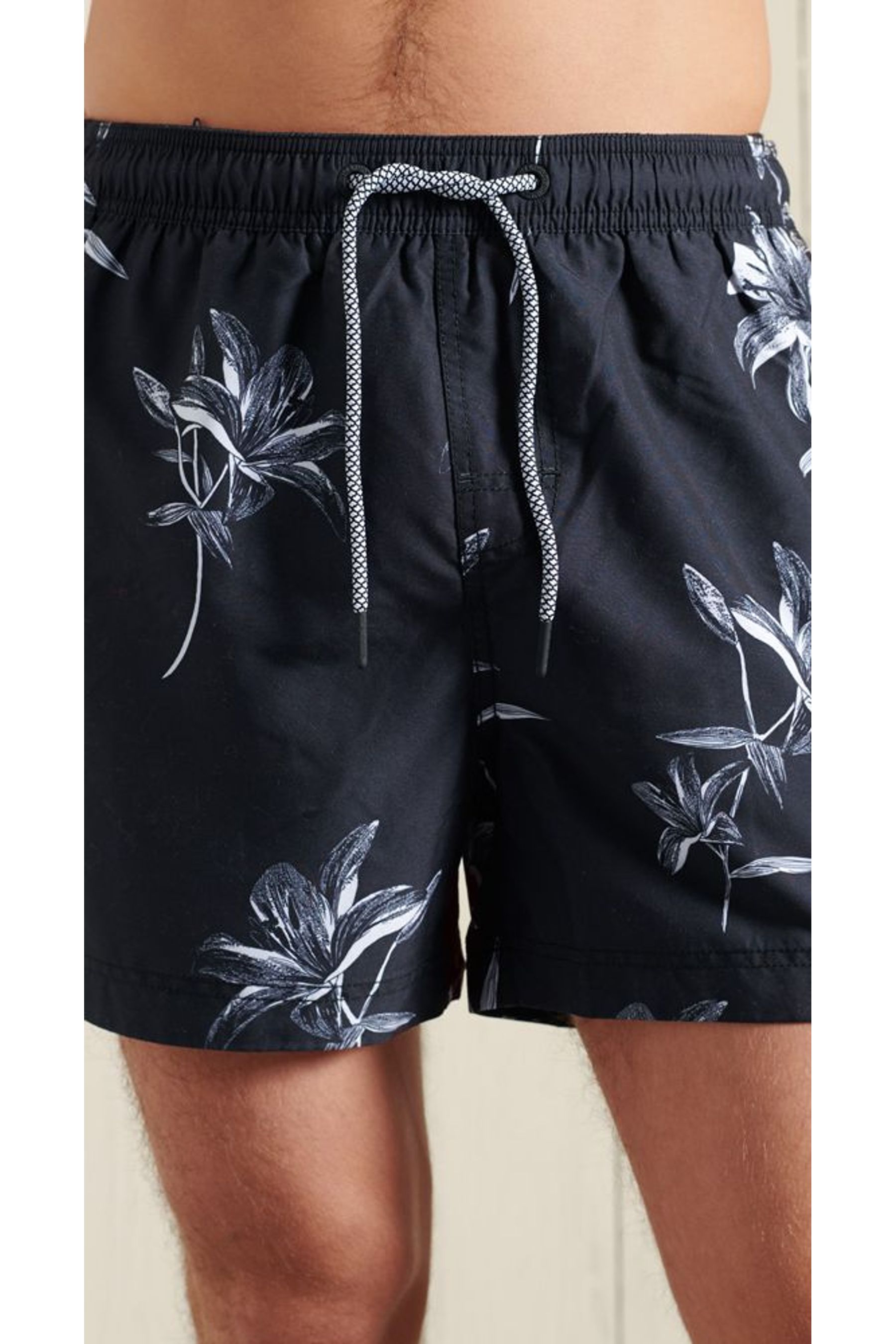 Buy Superdry Black Super 5s Beach Volley Swim Shorts from Next Ireland