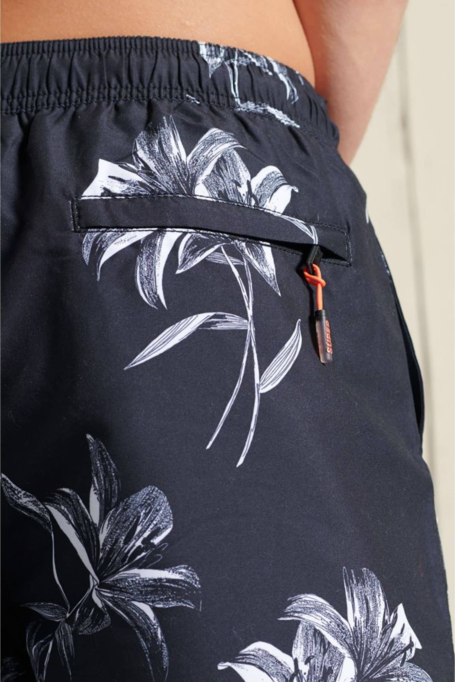 Buy Superdry Black Super 5s Beach Volley Swim Shorts from Next Ireland