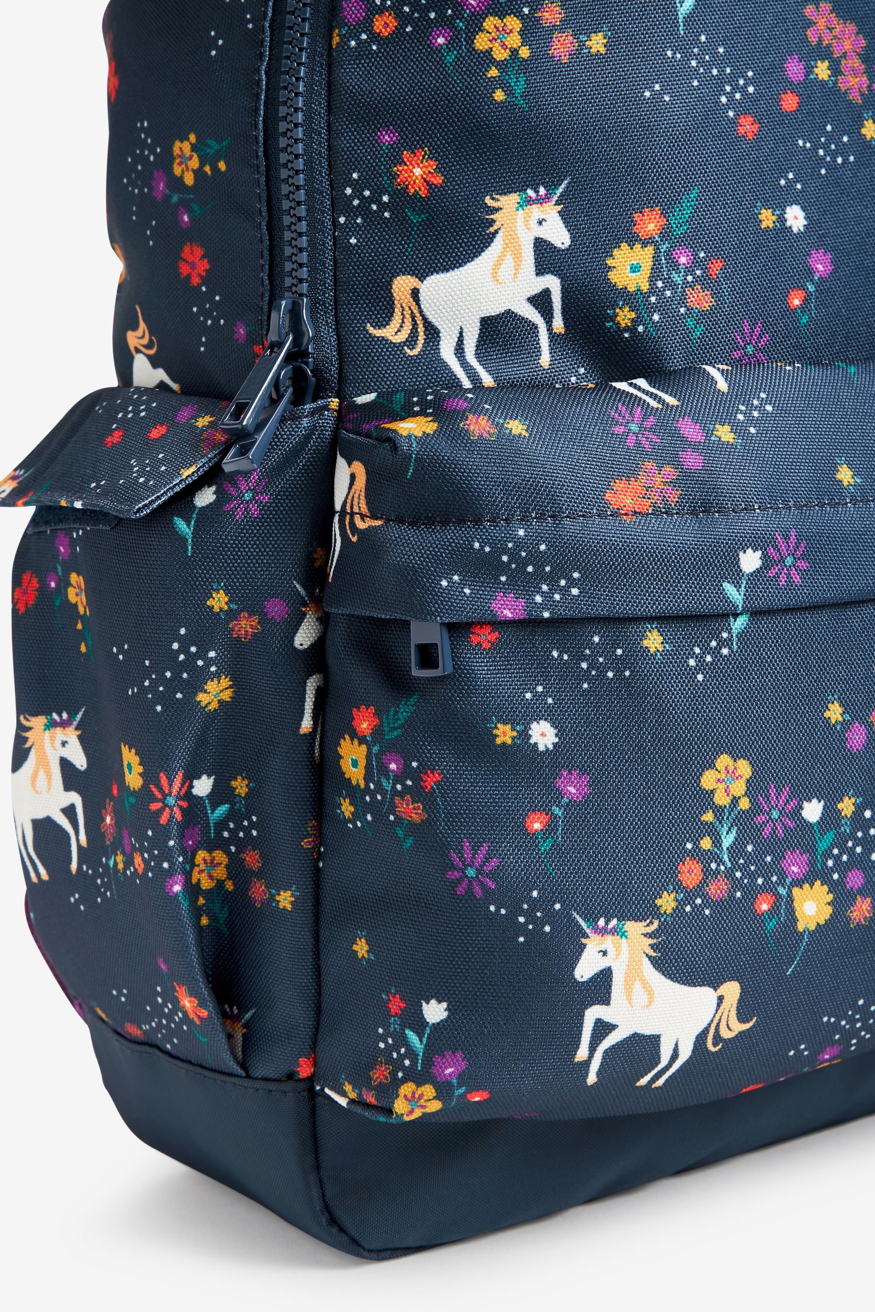 Buy Navy Blue Unicorn Rucksack from Next Luxembourg