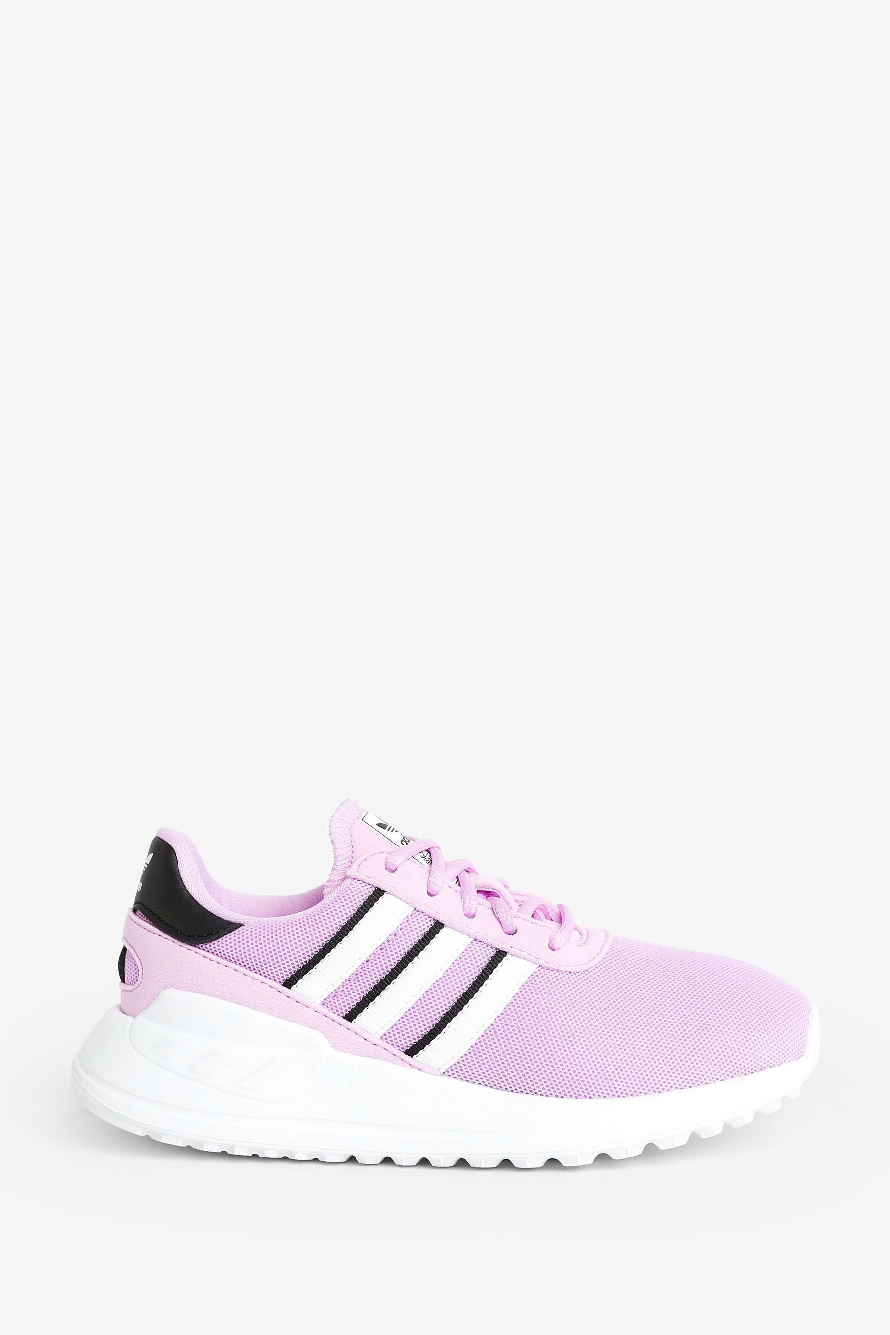 Buy adidas Originals Kids LA Lilac Purple Trainer Lite Trainers from Next Luxembourg