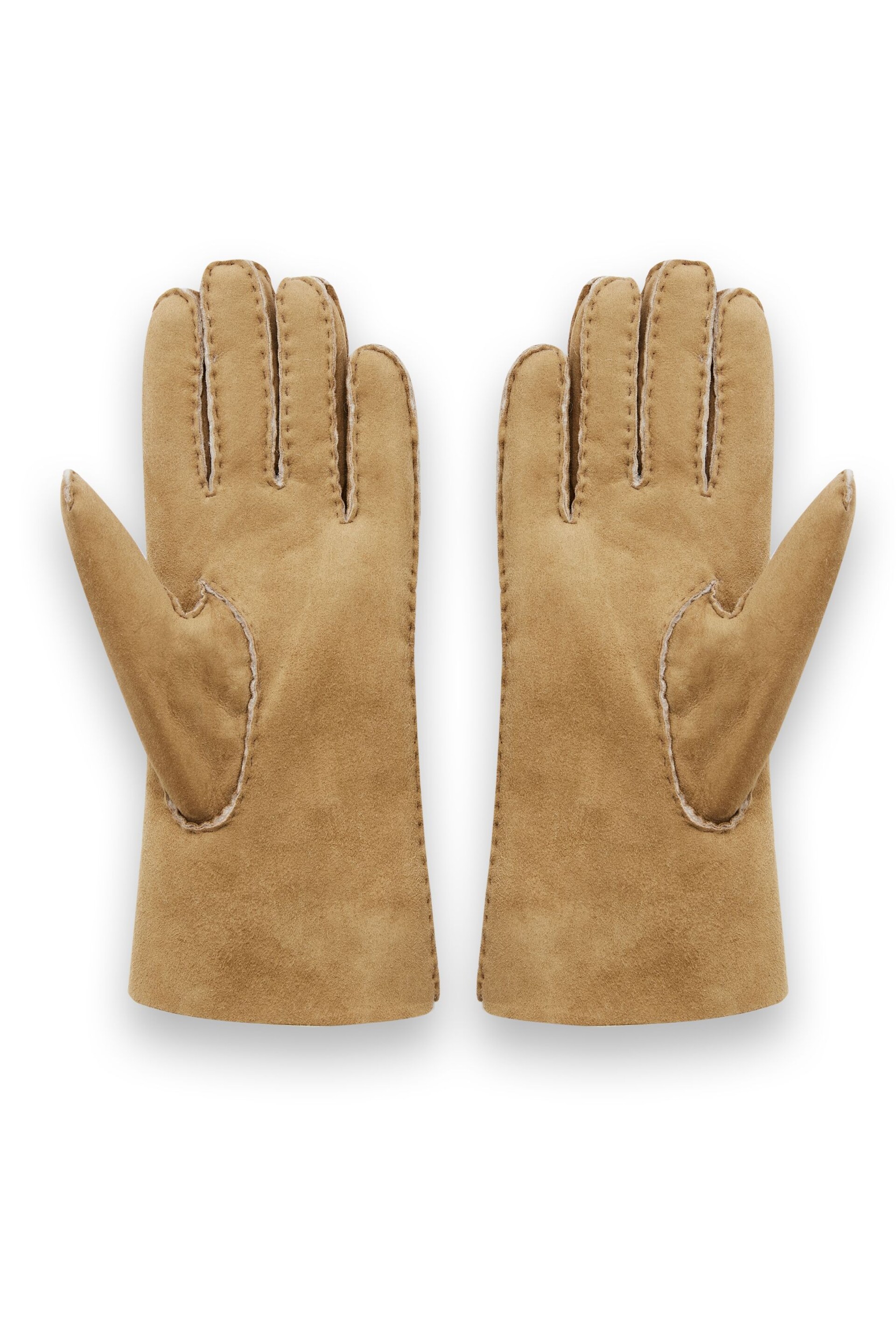 Celtic & Co. Natural Sheepskin Gloves - Image 2 of 4