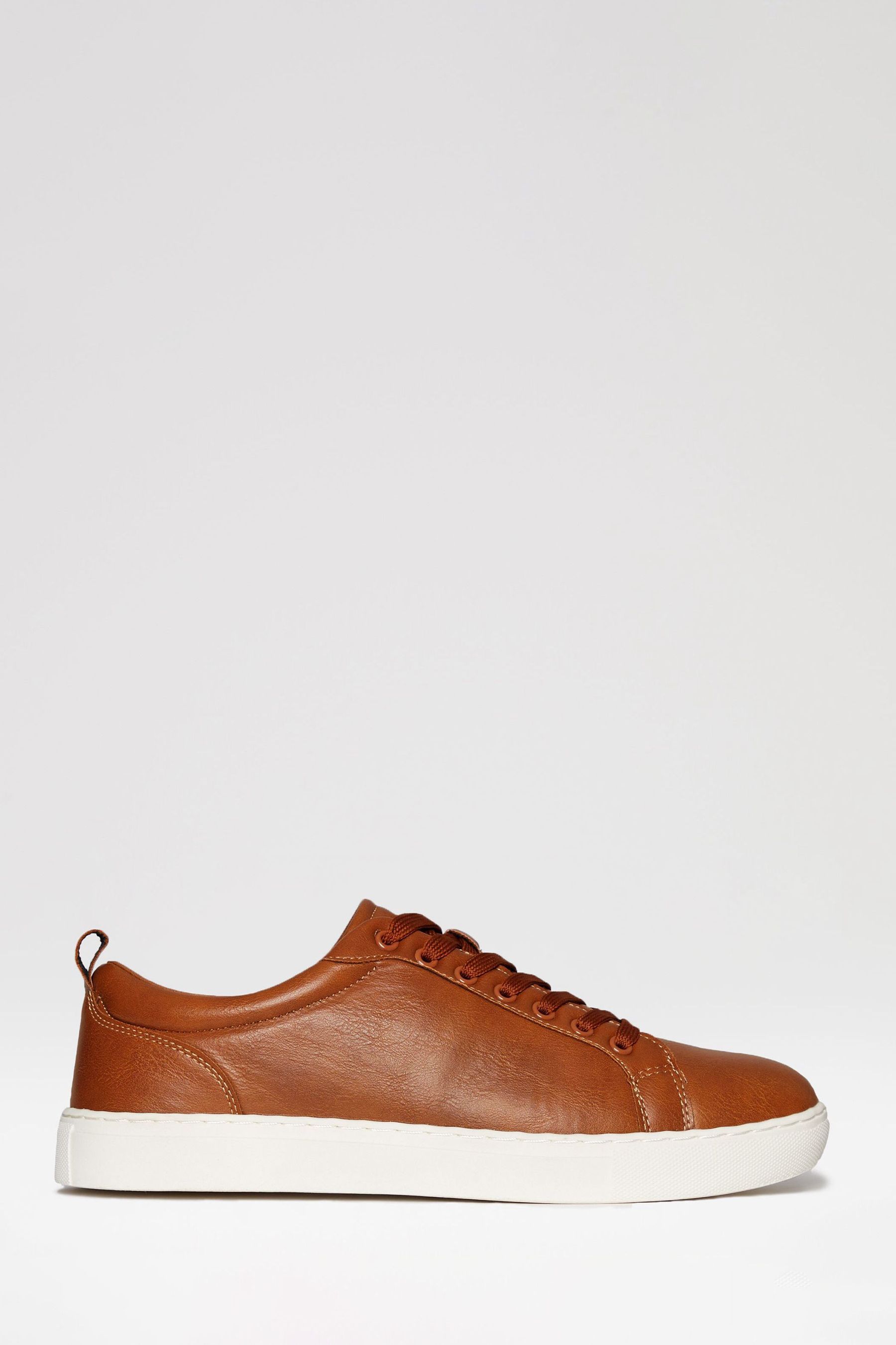 Buy Threadbare Brown Smart Casual Court Trainers from the Next UK online shop