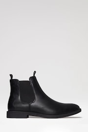 Threadbare Black Classic Chelsea Boots - Image 1 of 4