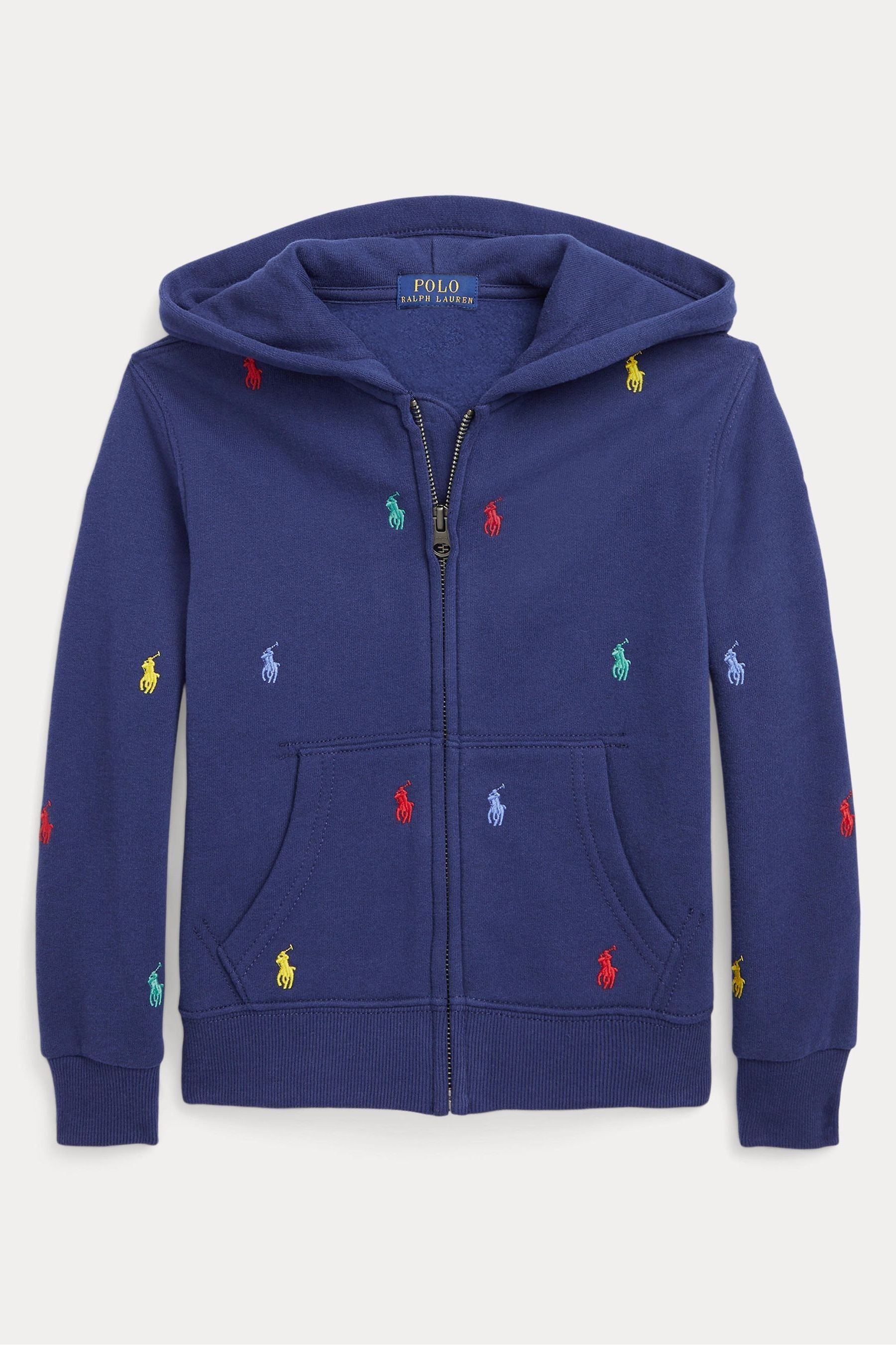 Ralph lauren all over pony nos hoodie