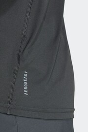 adidas Black Adizero Essentials Running T-Shirt - Image 5 of 5