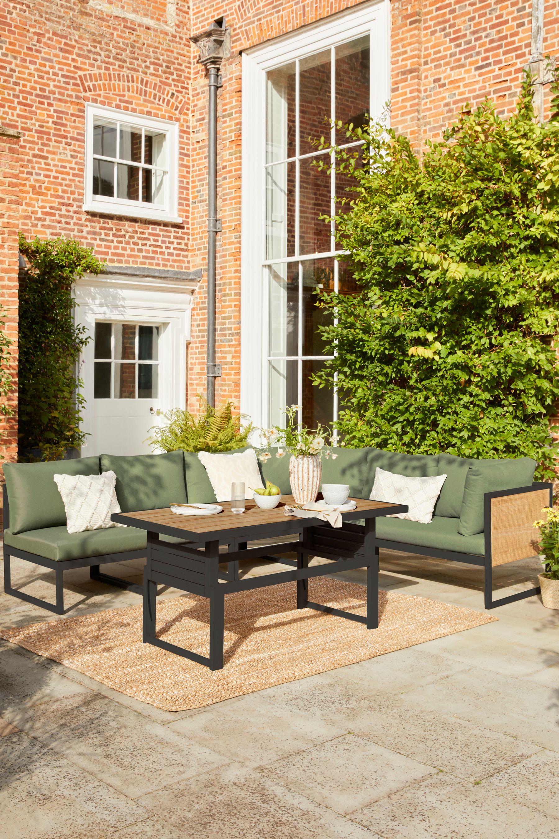 Garden modular sofa set clearance