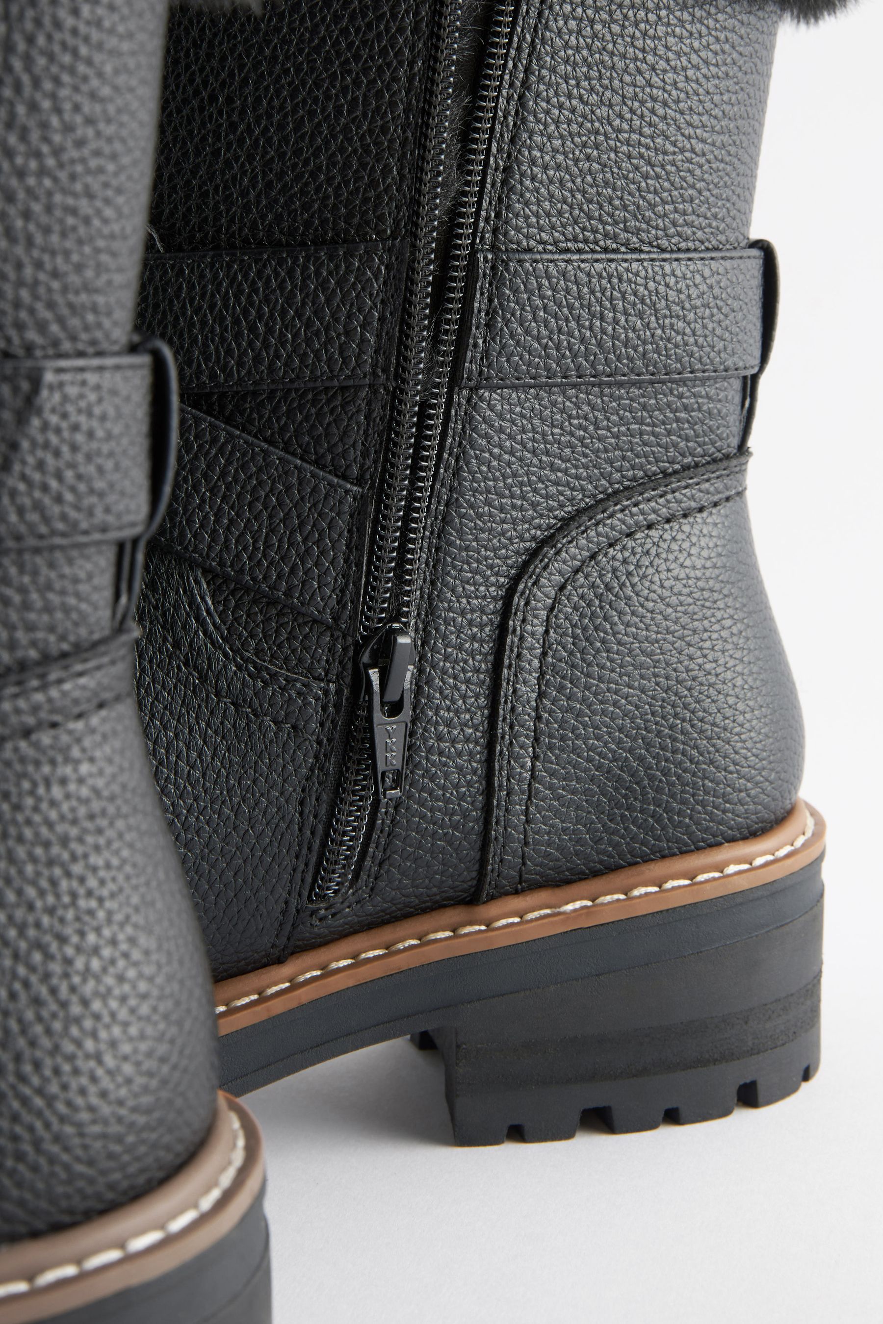 Nautica boots with fur deals
