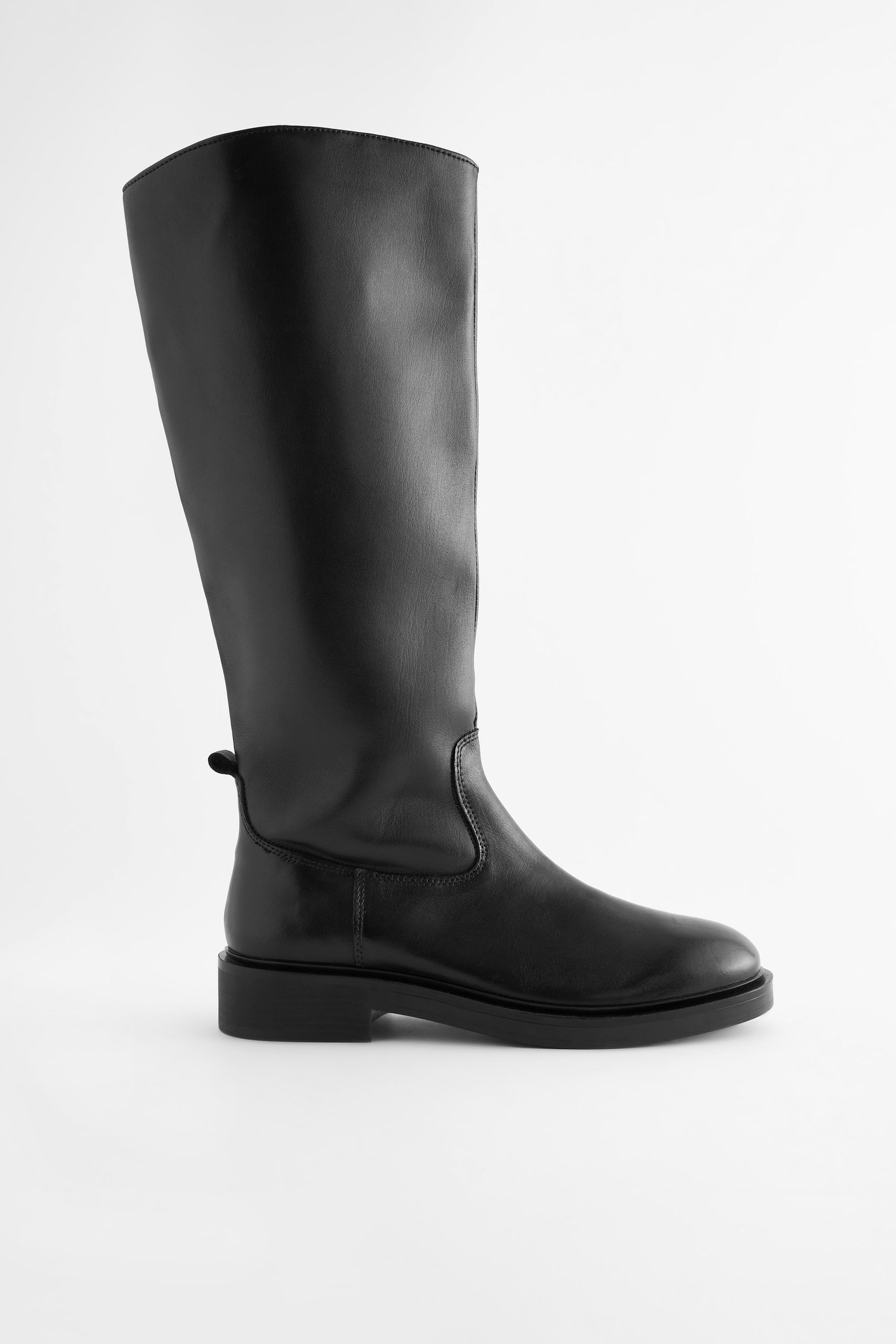 Buy Black Forever Comfort Leather Rider Knee High Boots from Next Canada