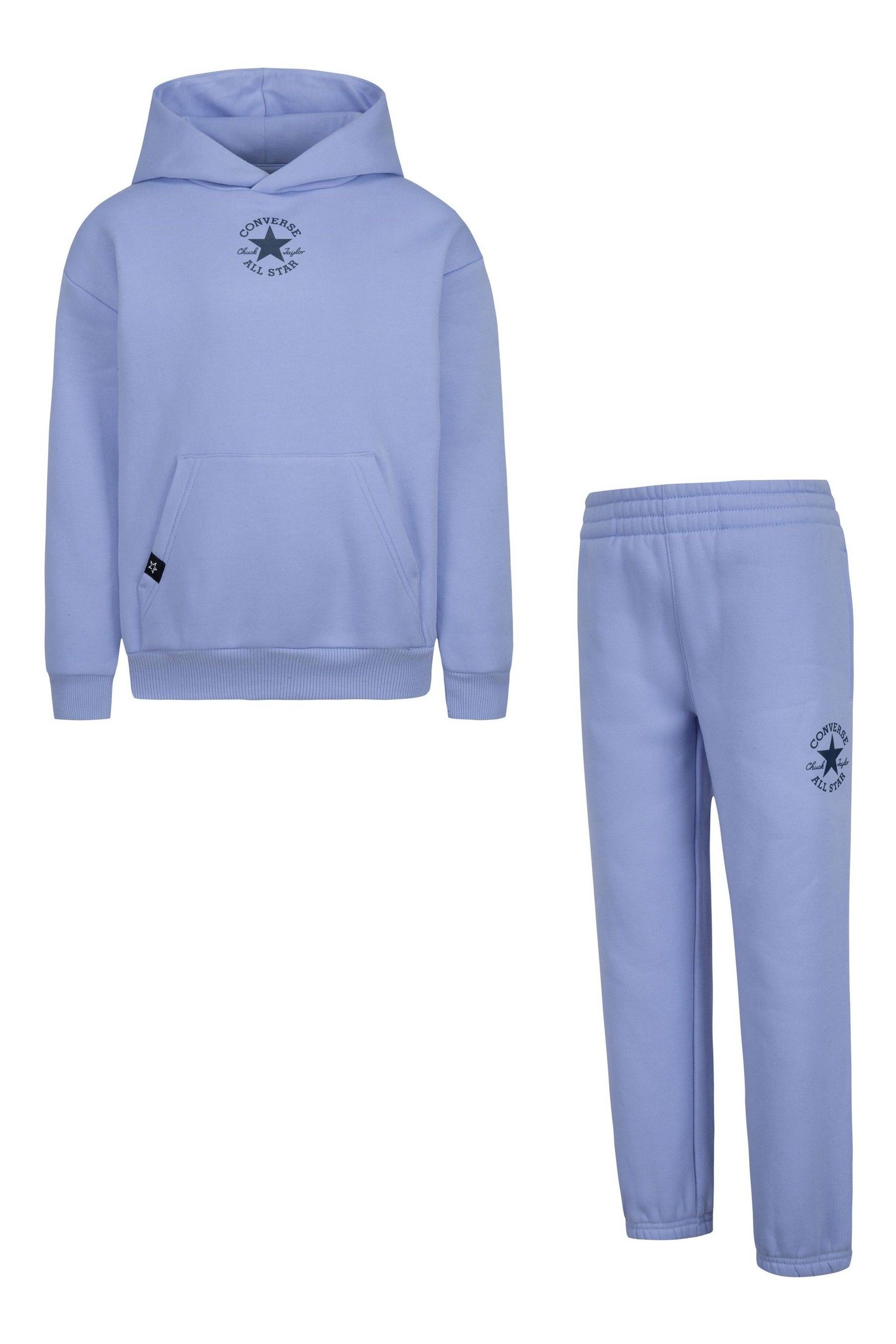 Hoodie converse blue discount