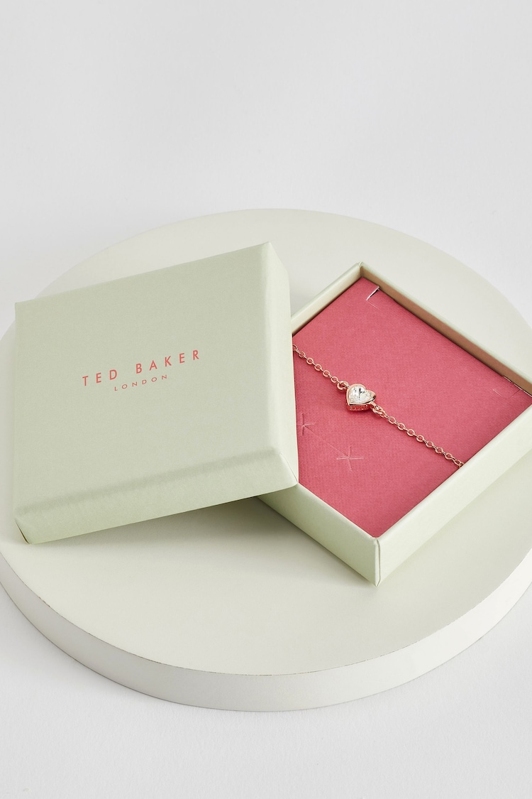 Ted Baker HANSAA: Crystal Heart Adjustable Bracelet - Image 9 of 9