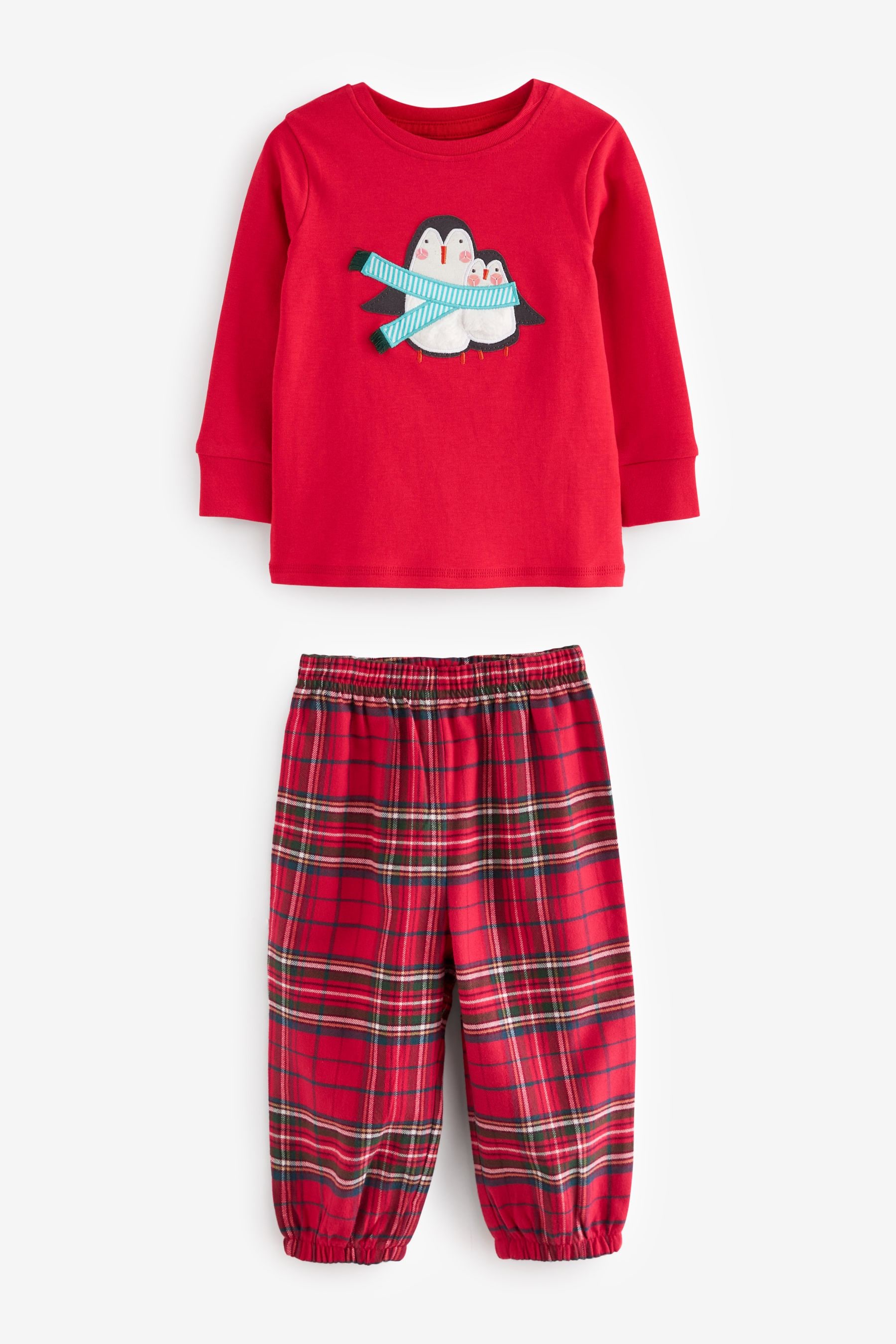 Red penguin pyjamas new arrivals
