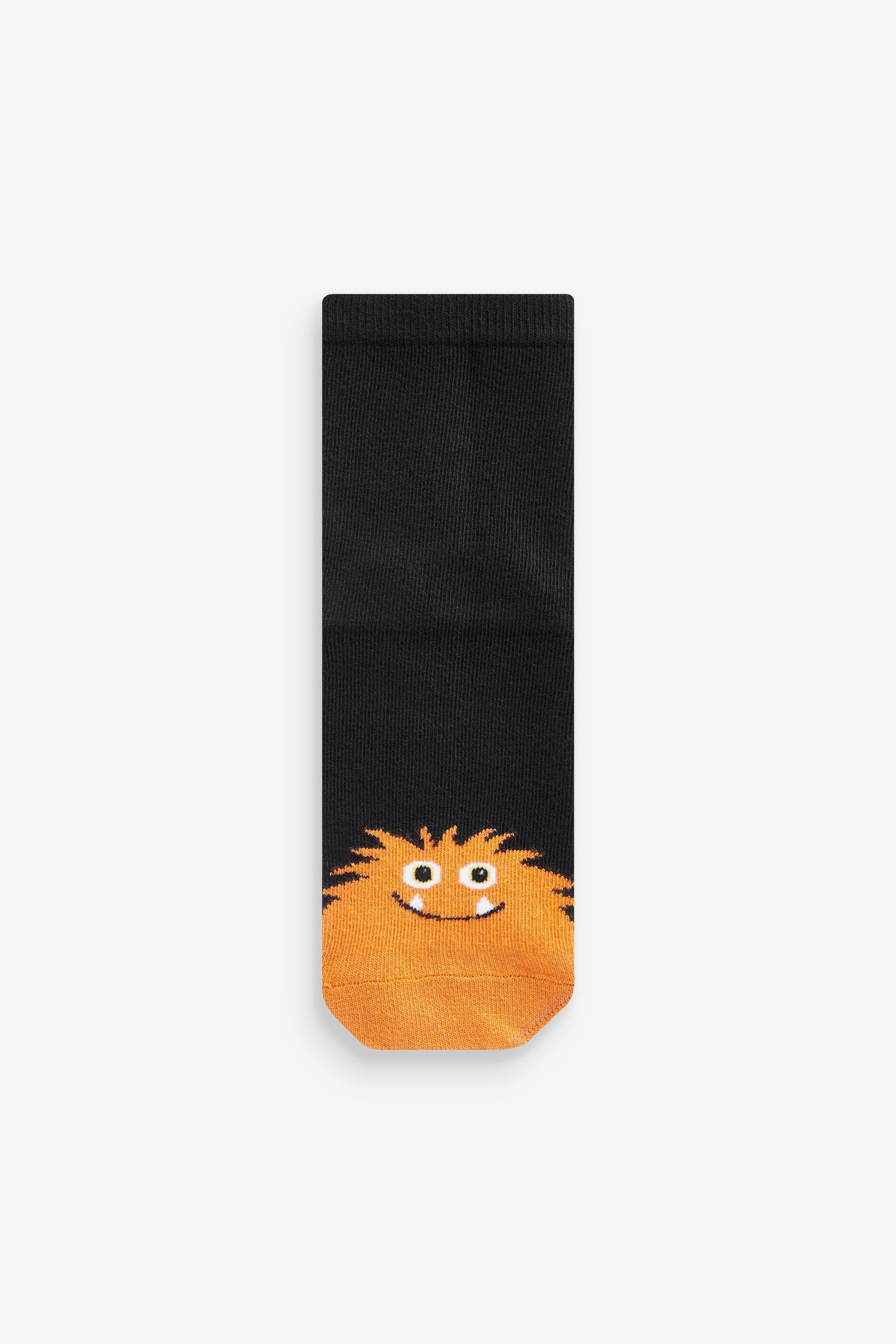 Black/Bright Monsters Cotton Rich Socks 10 Pack - Image 10 of 11