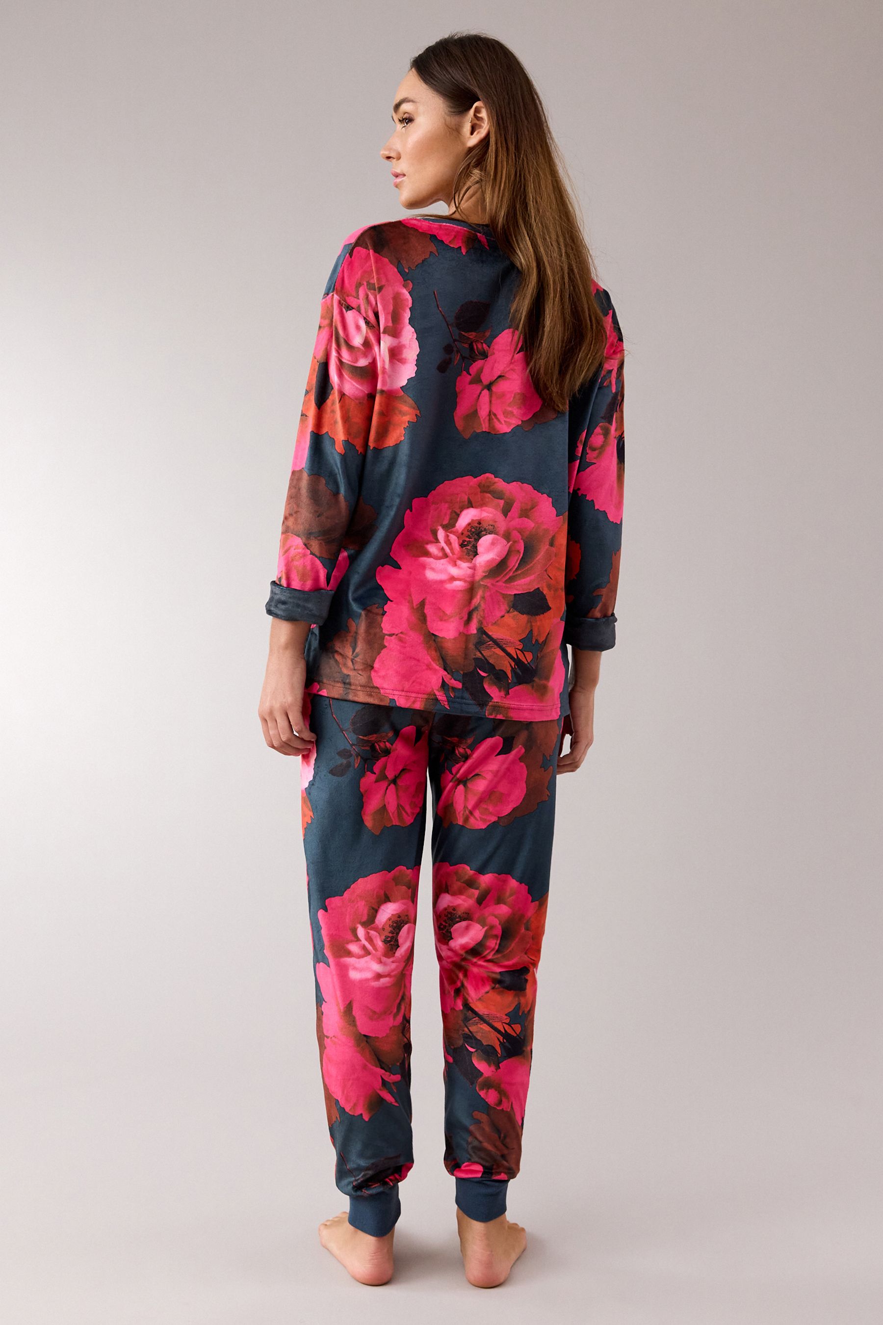 B by Ted Baker Plush Velour Pyjama Set