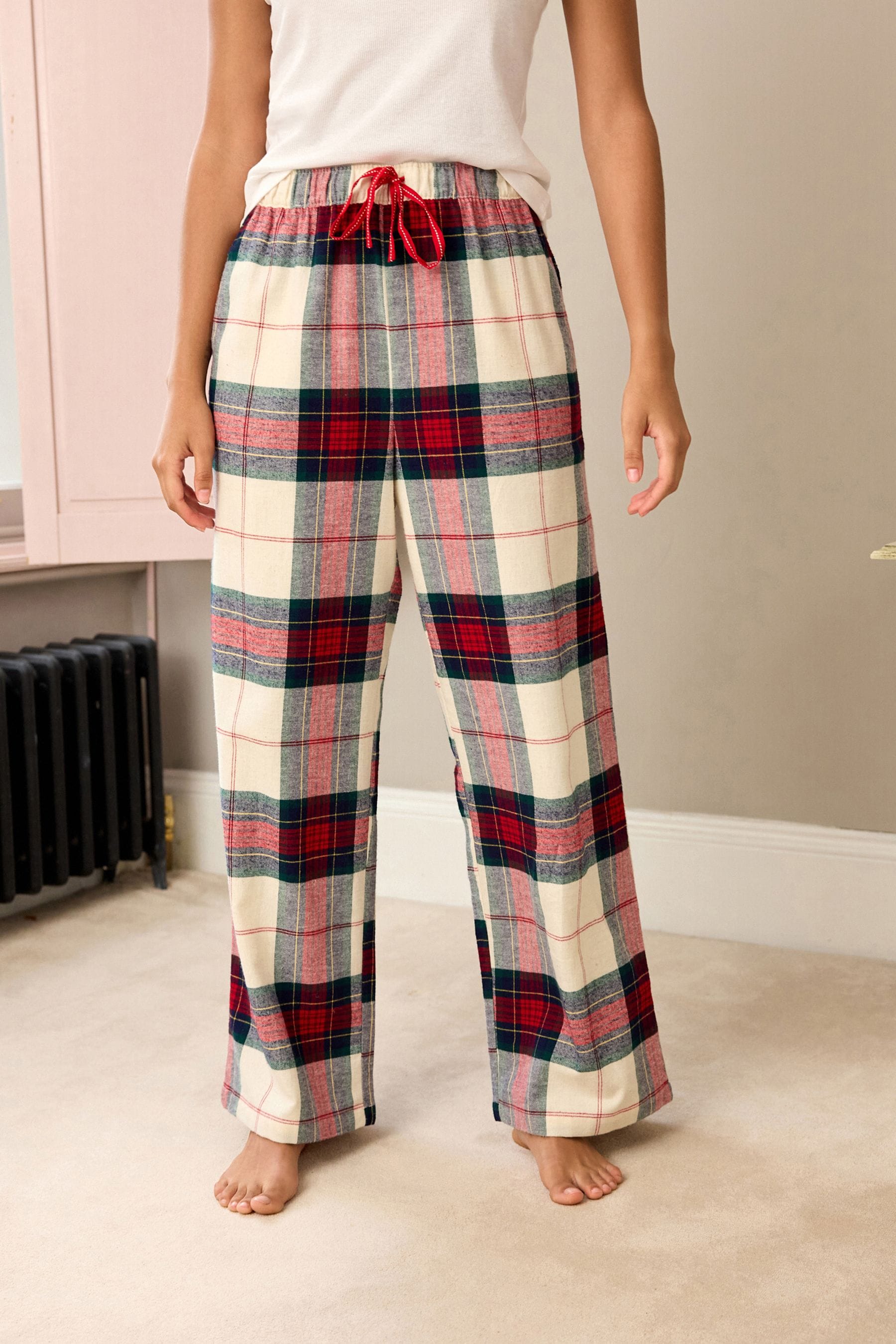 Red check pyjama bottoms shop
