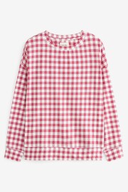 Blue/Pink Cotton Long Sleeve Pyjamas 2 Pack - Image 8 of 10