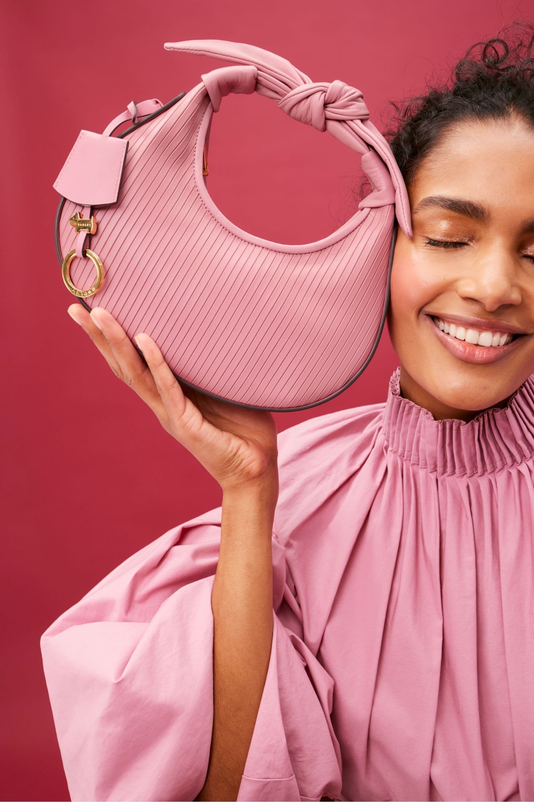 Next pink bag online