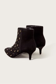 Monsoon Black Stud Ankle Boots - Image 2 of 3