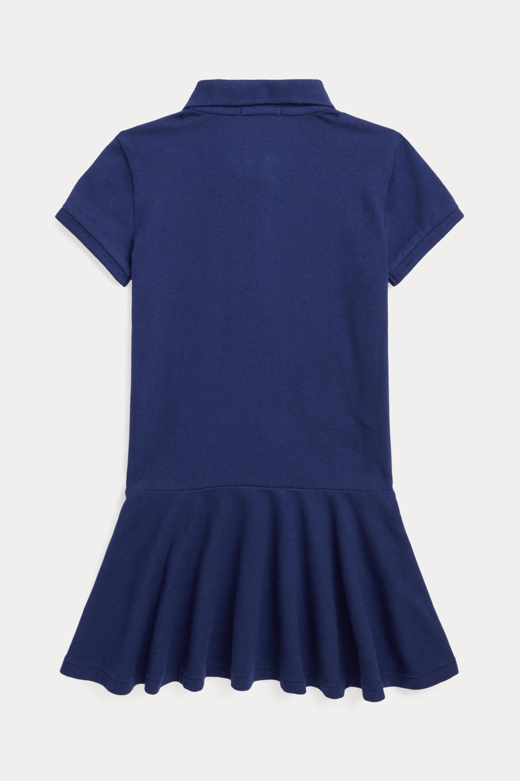 Buy Polo Ralph Lauren Girls Navy Blue Polo Dress from Next Netherlands