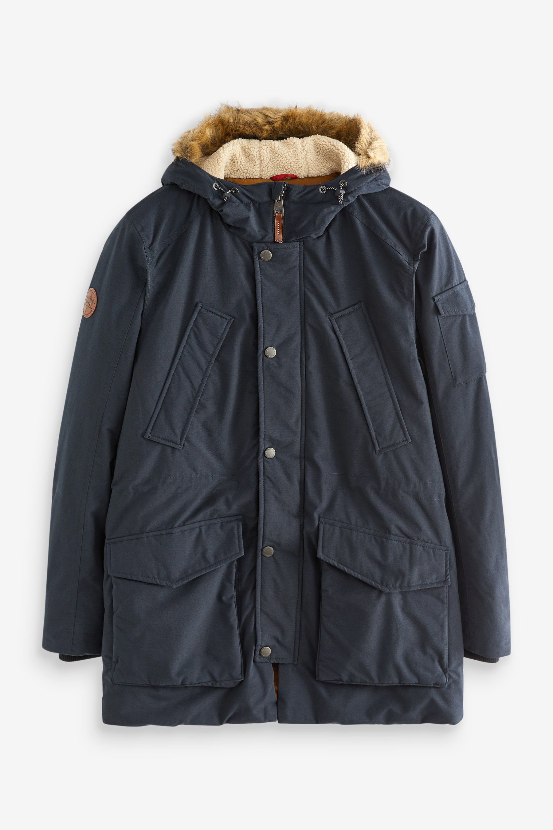 Next navy posh parka clearance