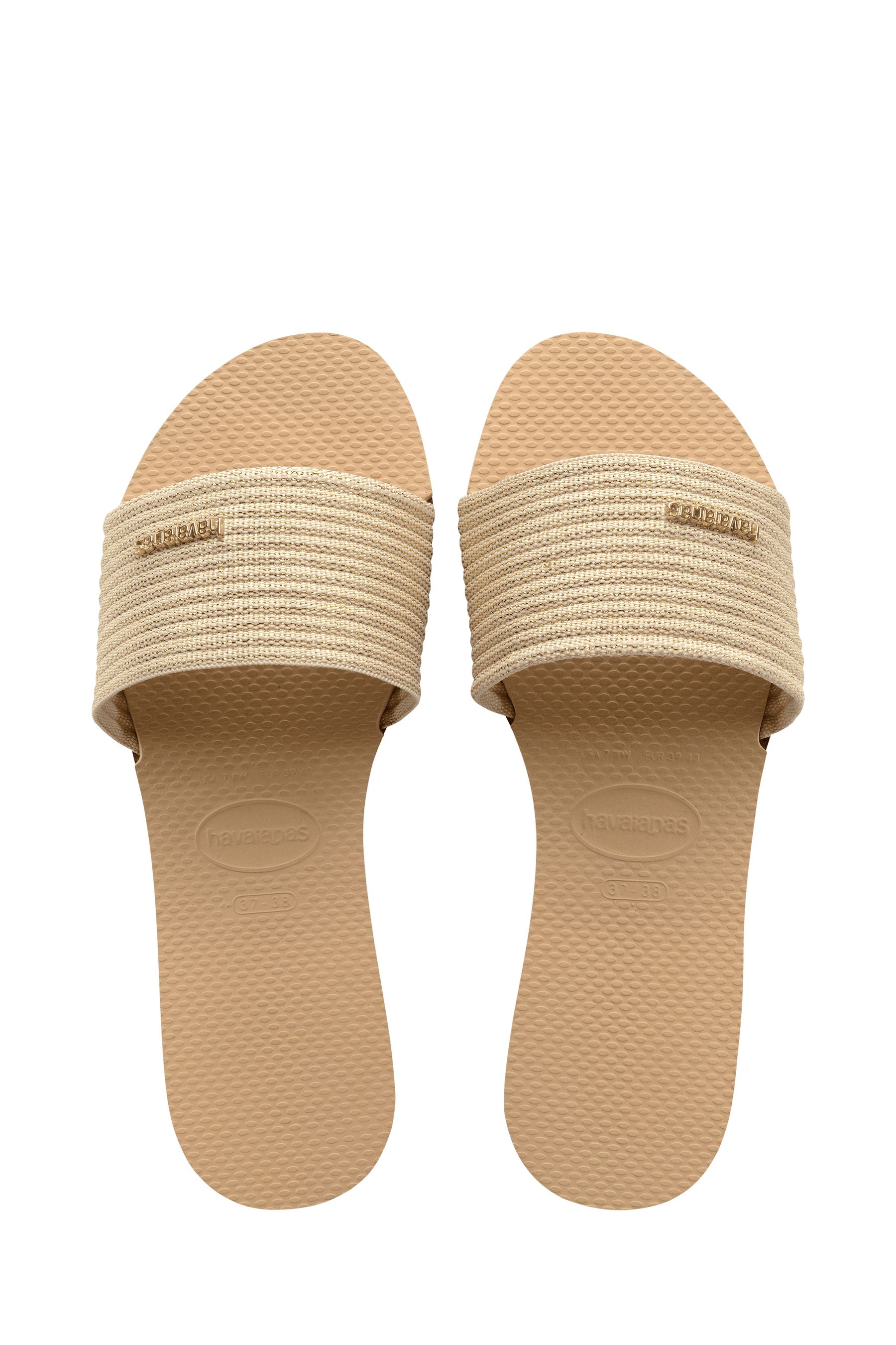 Buy Havaianas You Malta Metallic Sandals from Next Luxembourg