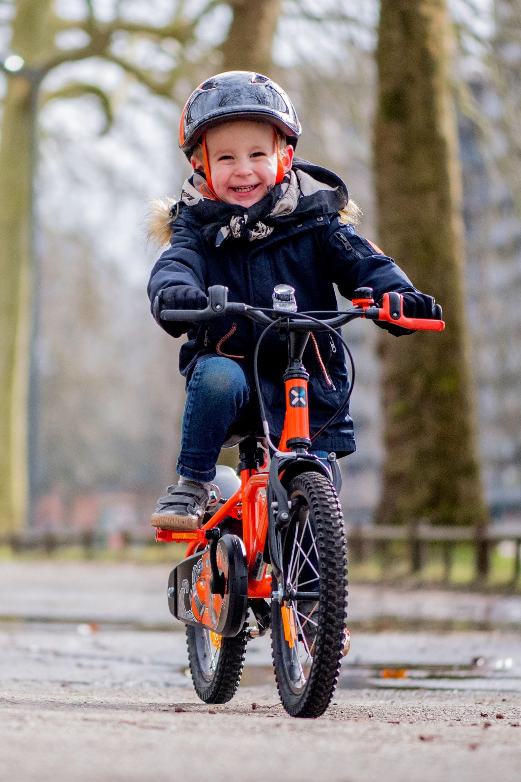 Buy Decathlon Kids Orange 500 Robot Bike from the Next UK online shop