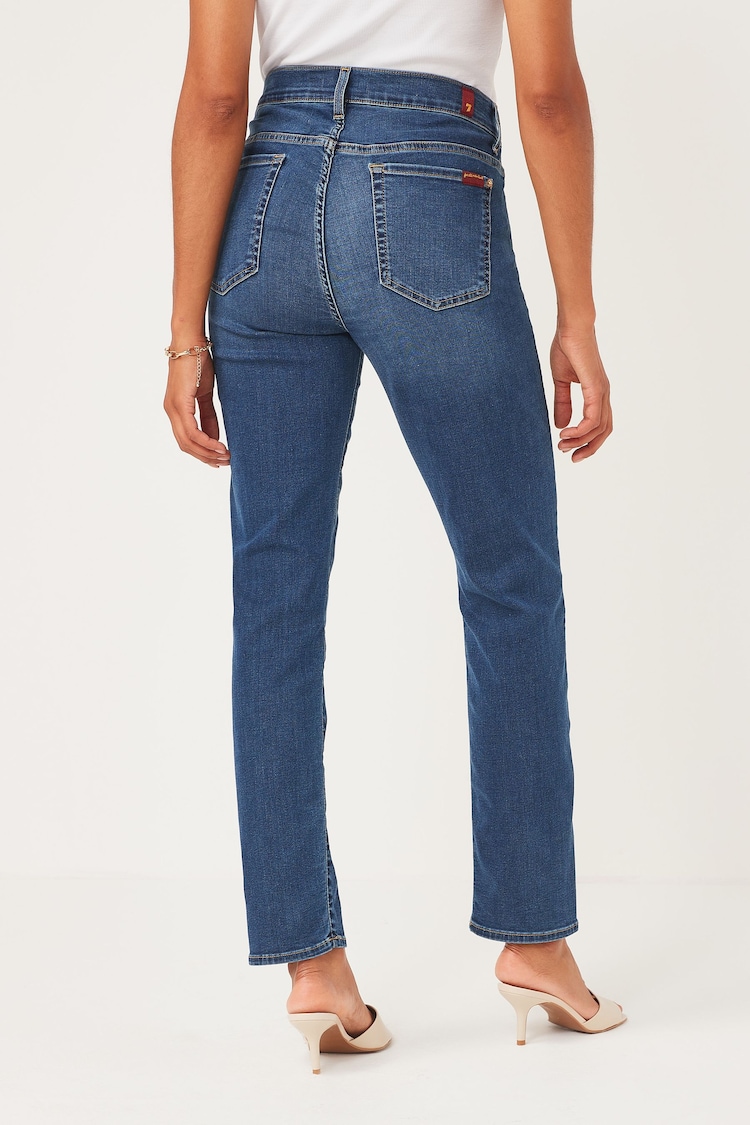 7 For All Mankind Roxanne Mid Rise Skinny Jeans - Image 2 of 10