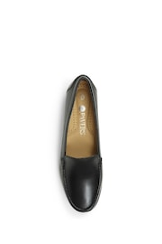 Pavers Lightweight Leather Slip-On Black Shoes - Image 3 of 5
