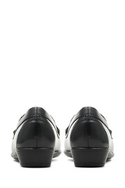 Pavers Lightweight Leather Slip-On Black Shoes - Image 5 of 5